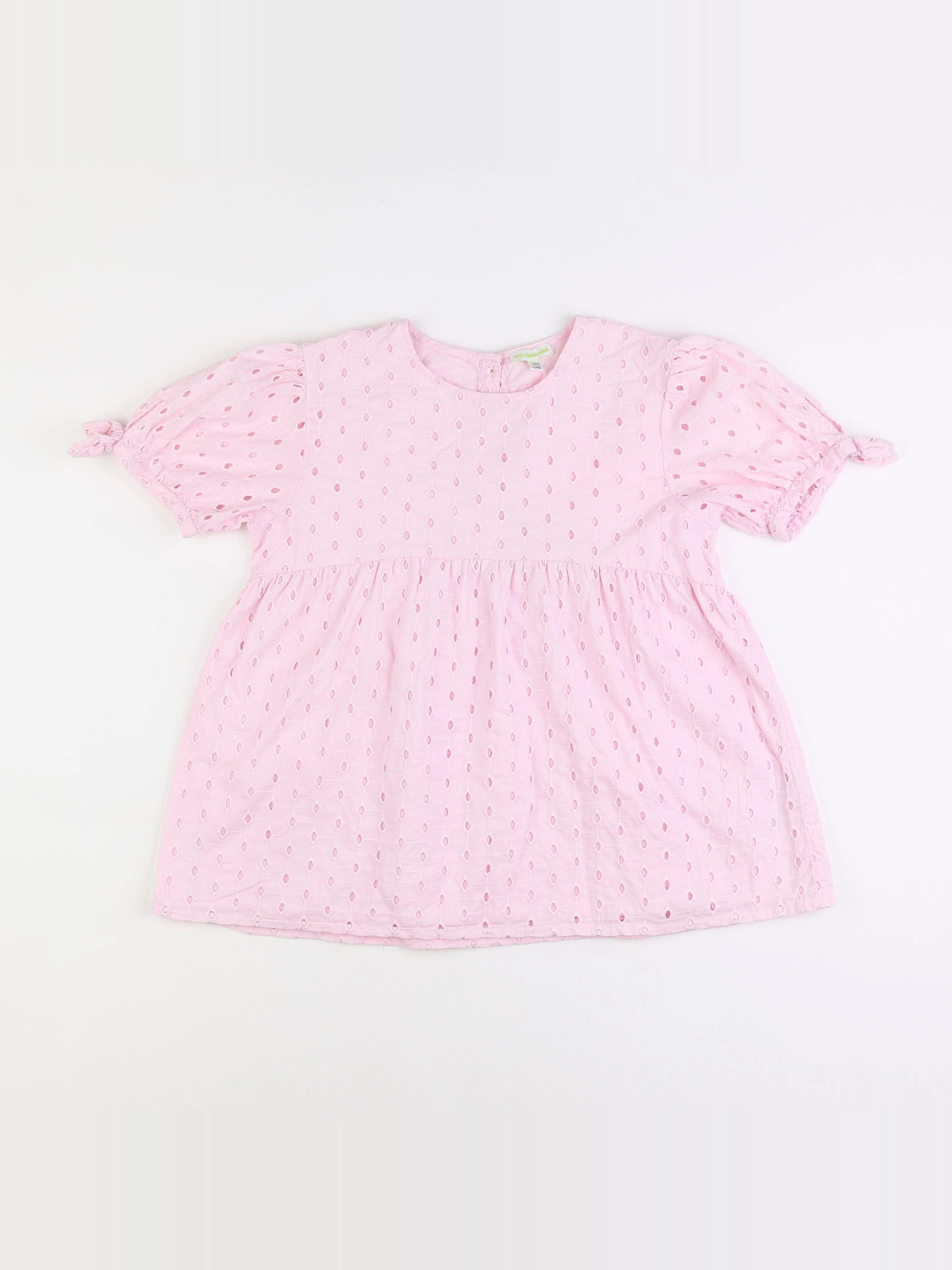 Vertbaudet - blouse rose - 12 ans