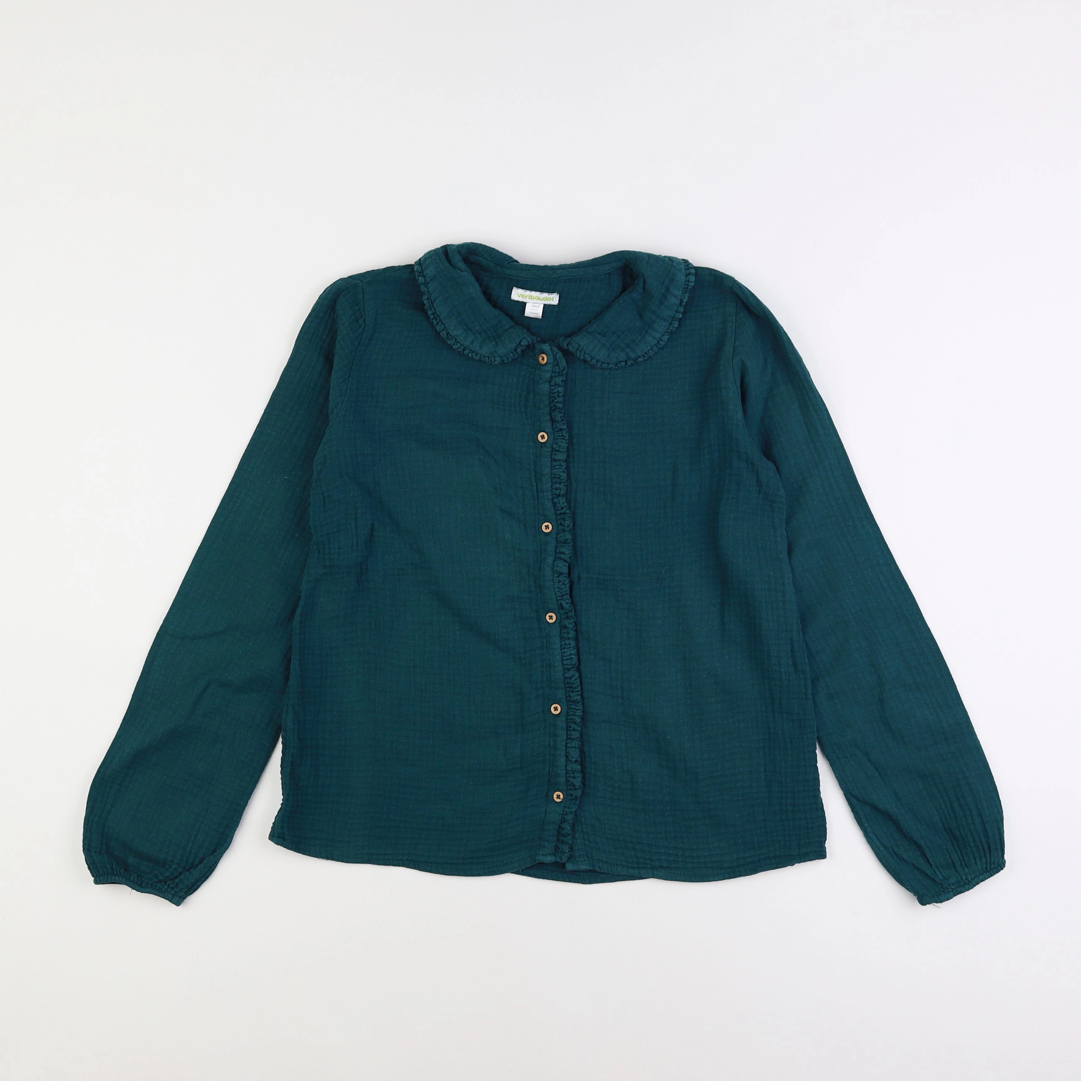 Vertbaudet - blouse vert - 12 ans