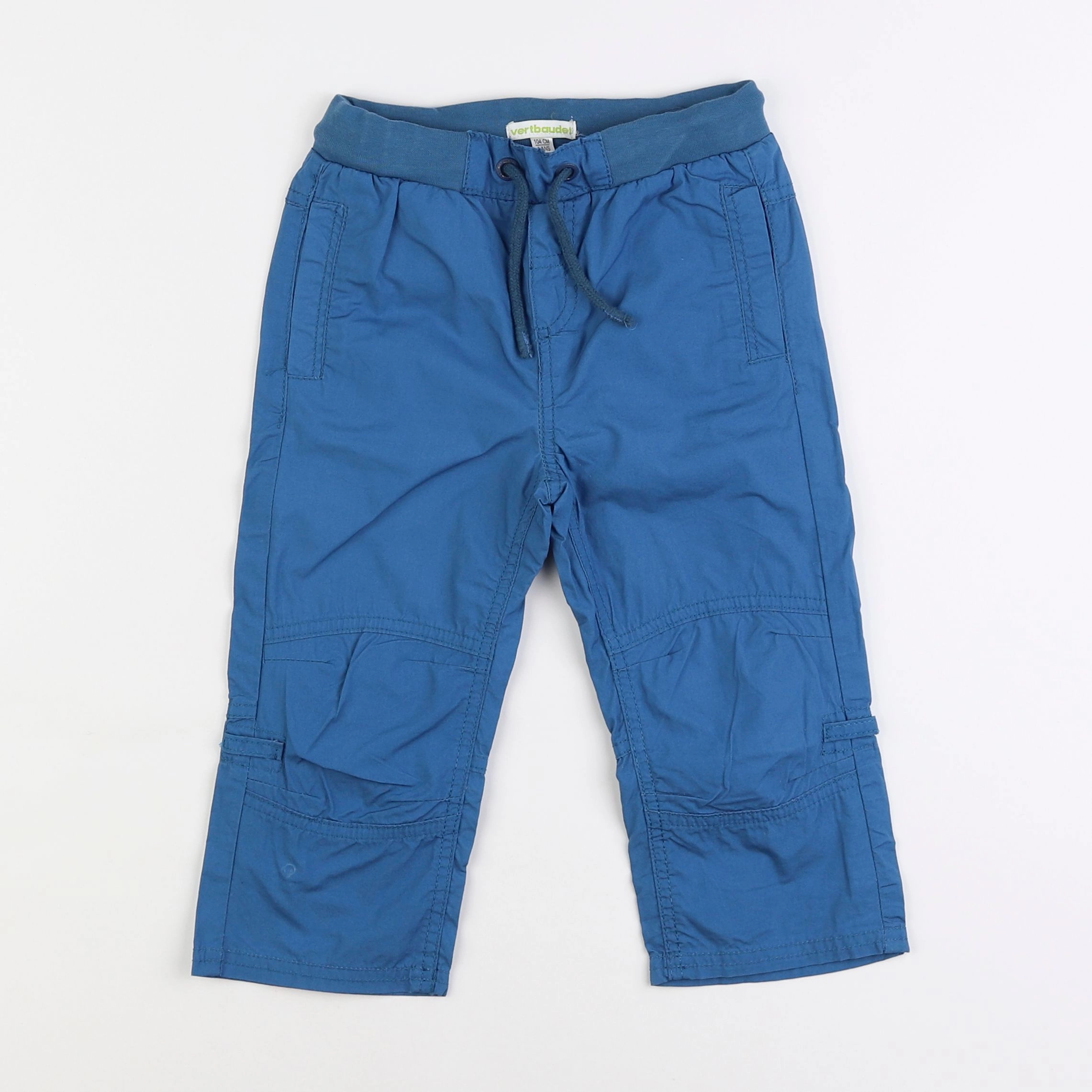 Vertbaudet - pantalon bleu - 4 ans