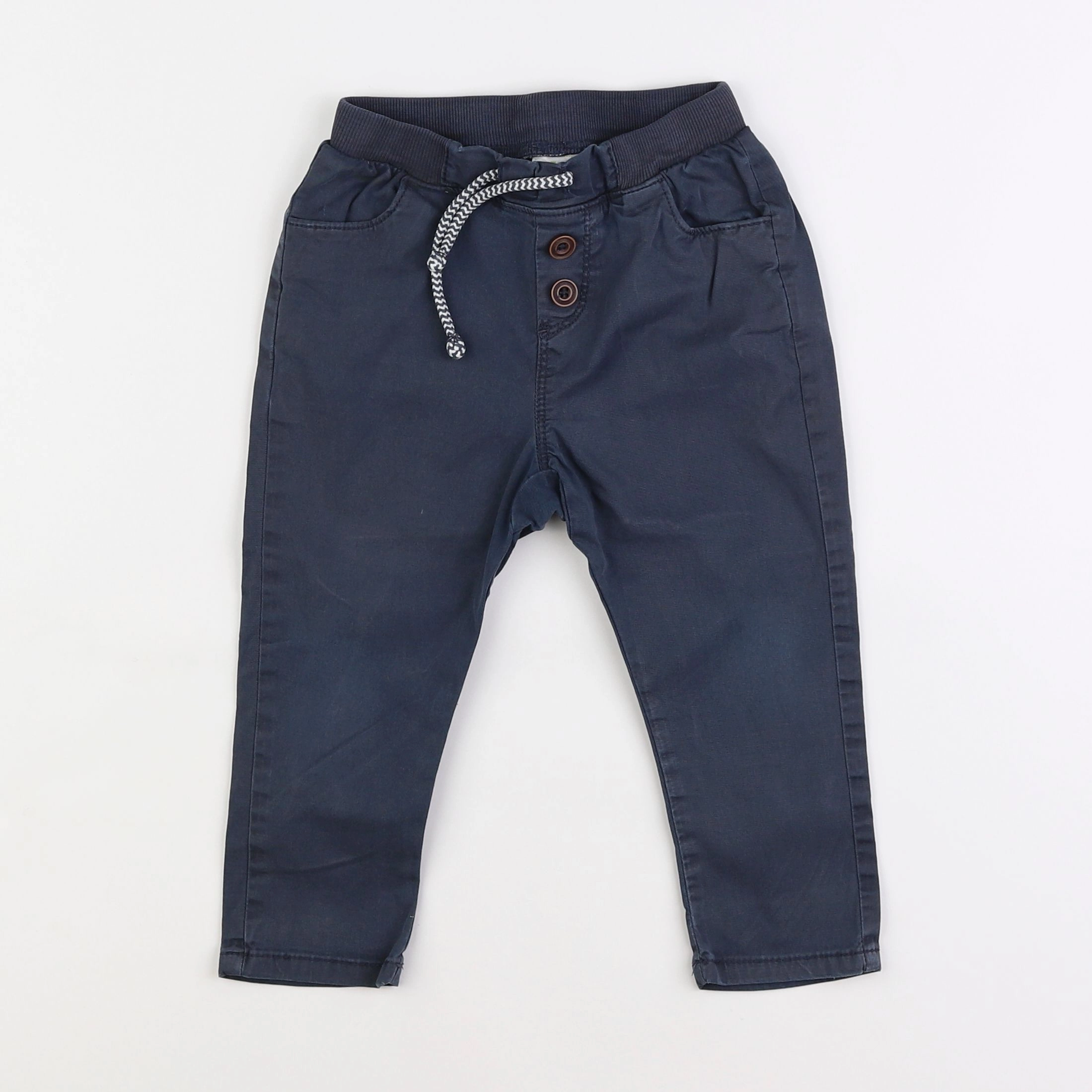 Tape à l'oeil - pantalon bleu - 2 ans