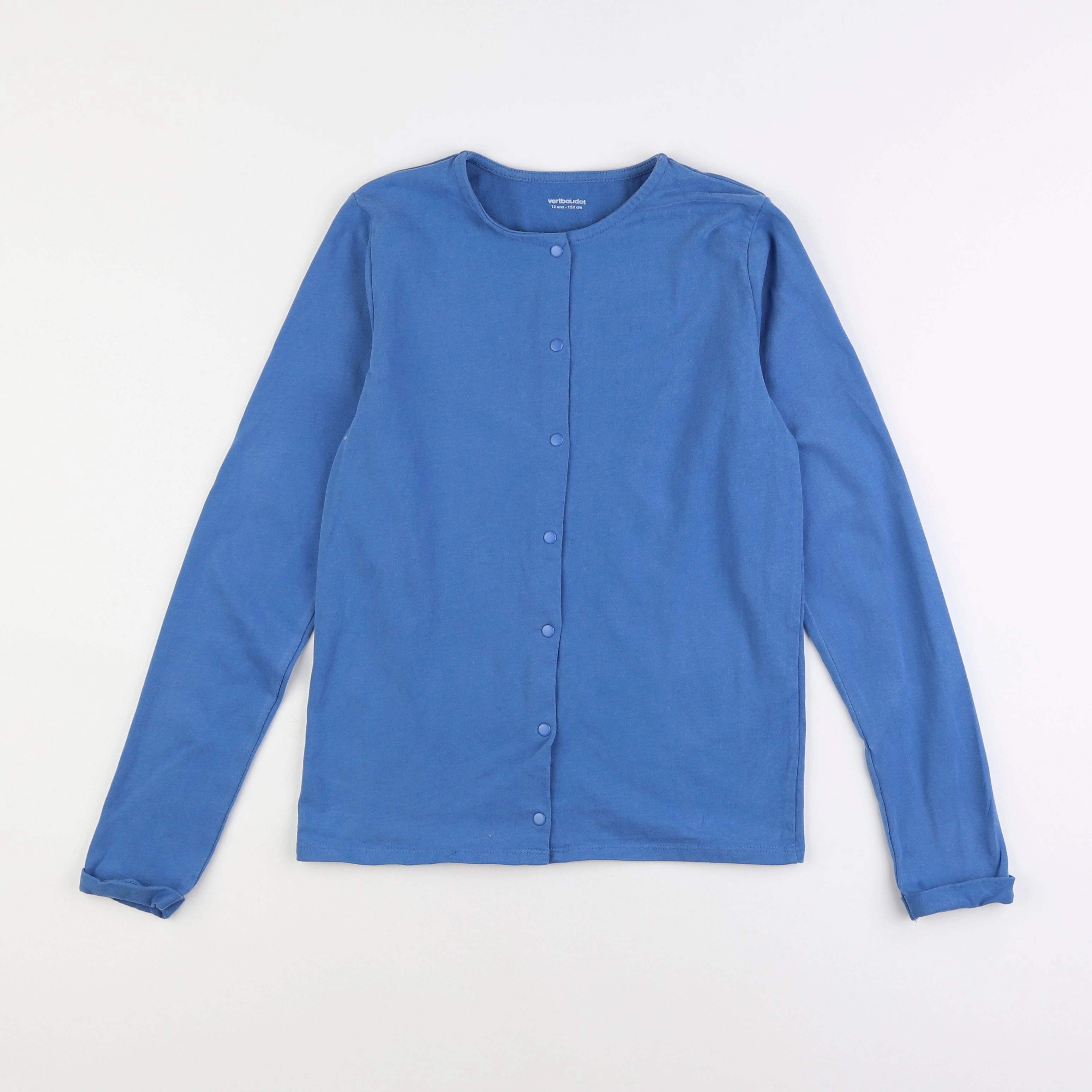 Vertbaudet - sweat bleu - 12 ans