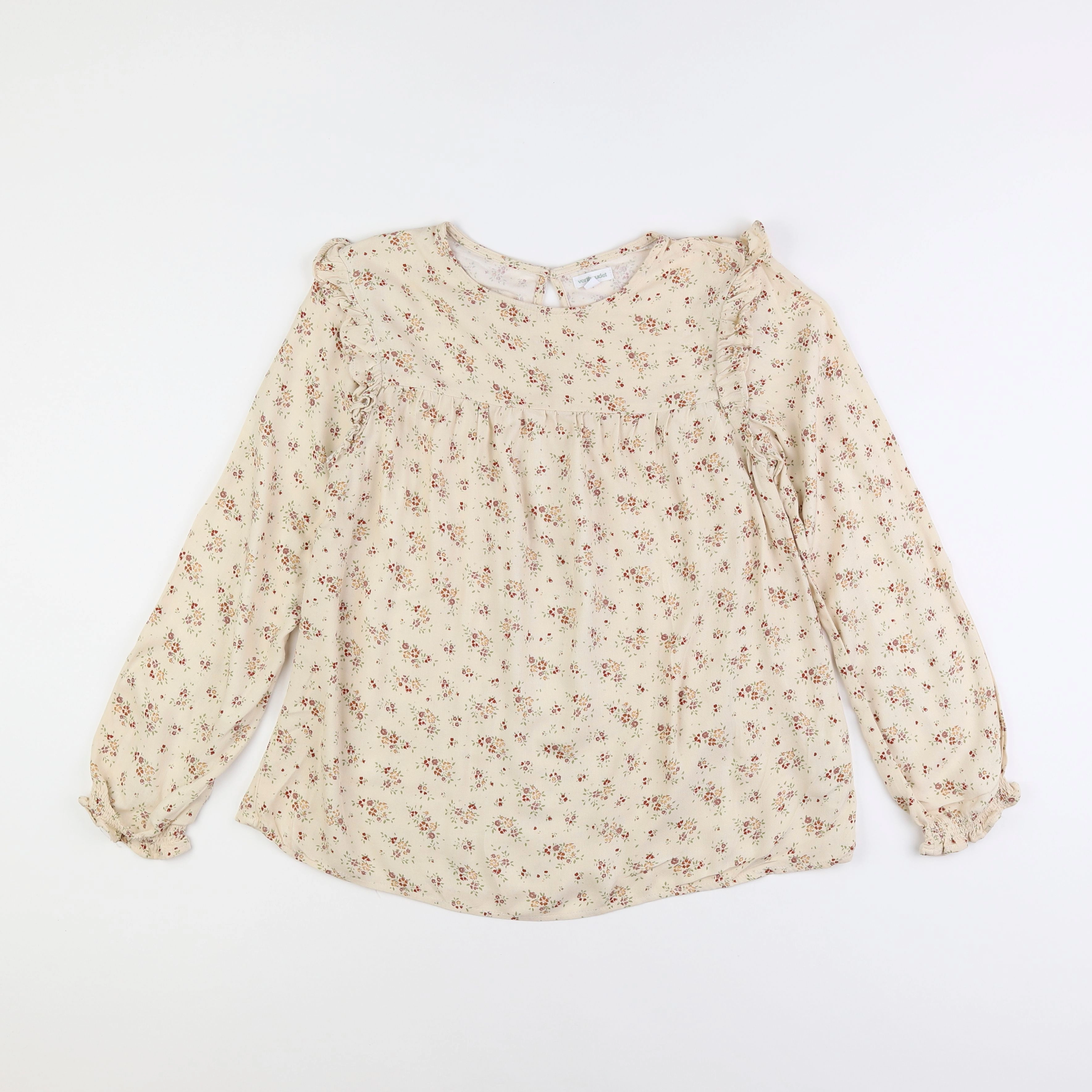 Vertbaudet - blouse beige - 14 ans