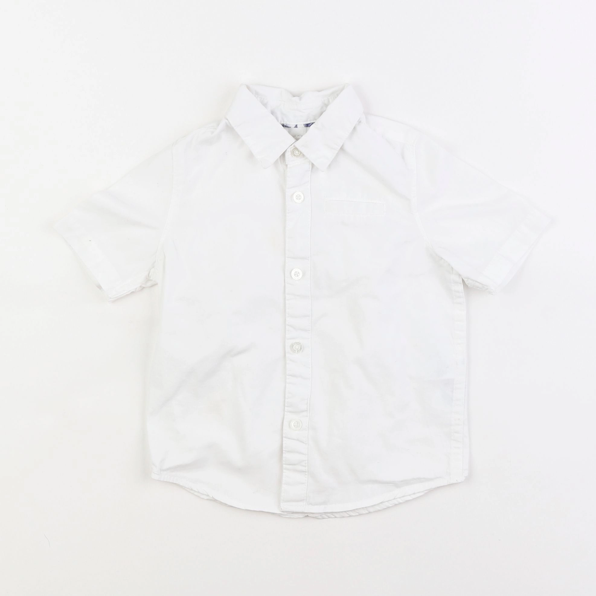 Vertbaudet - chemise blanc - 2 ans