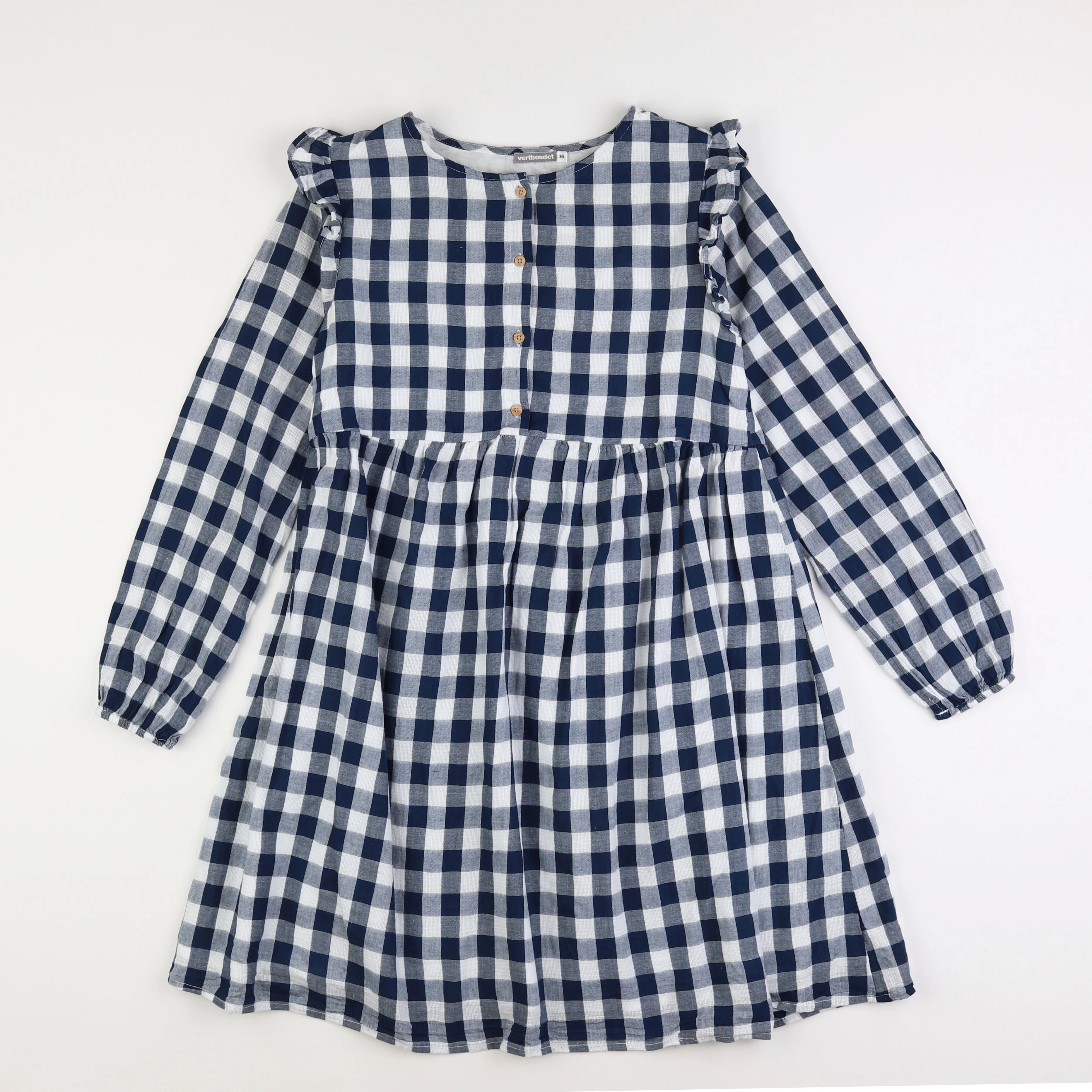 Vertbaudet - robe grossesse bleu - 36