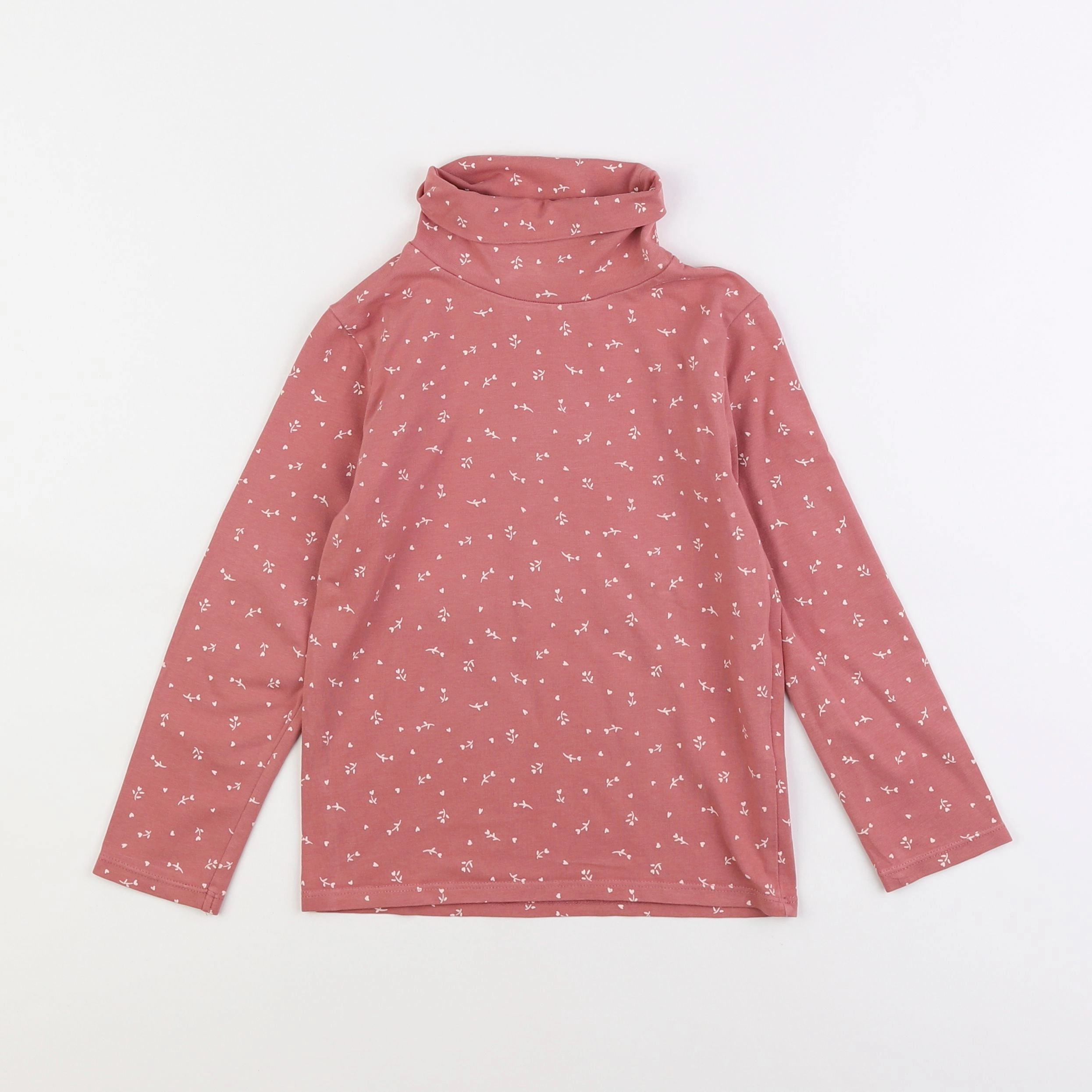 Vertbaudet - sous-pull rose - 6 ans