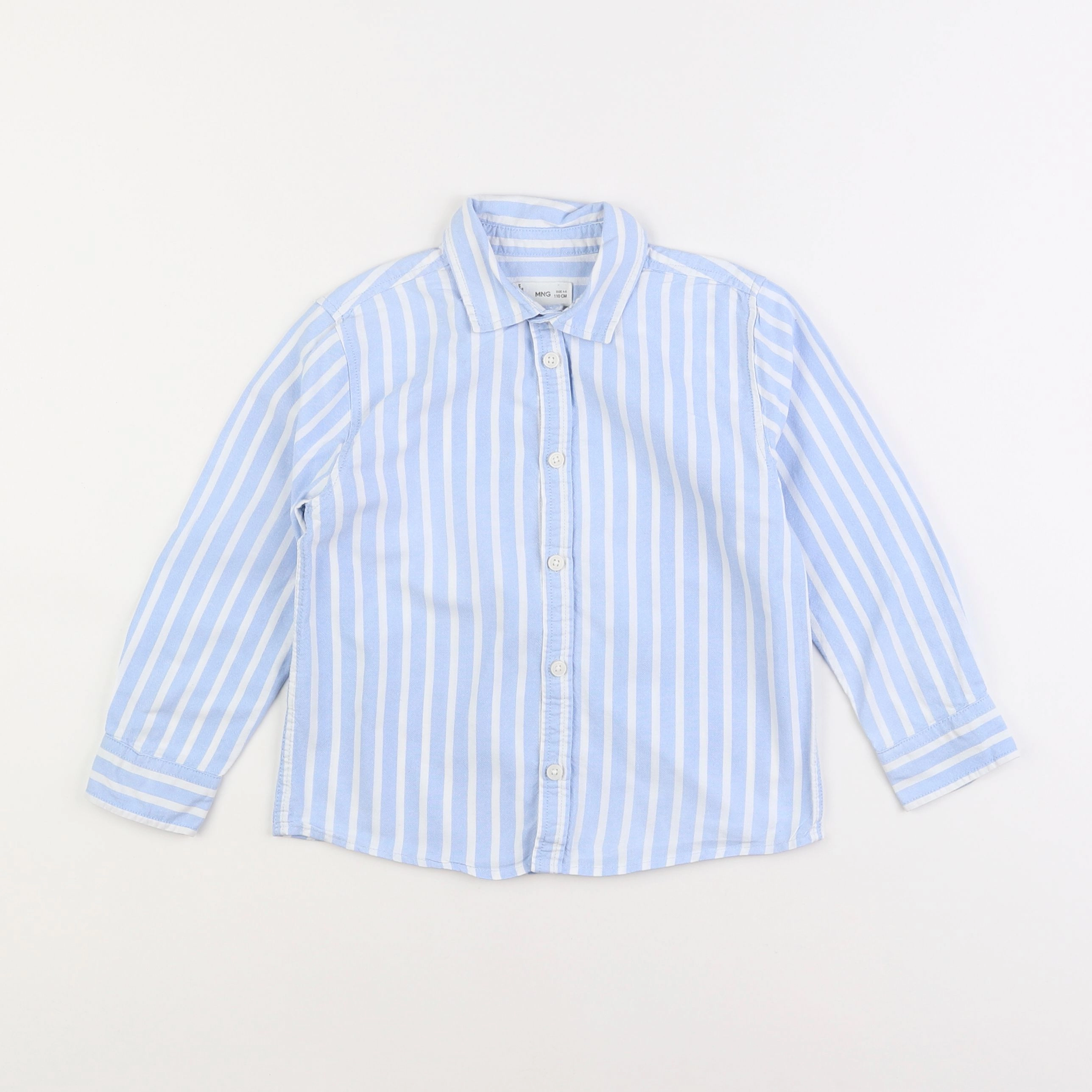 Mango - chemise bleu - 4/5 ans