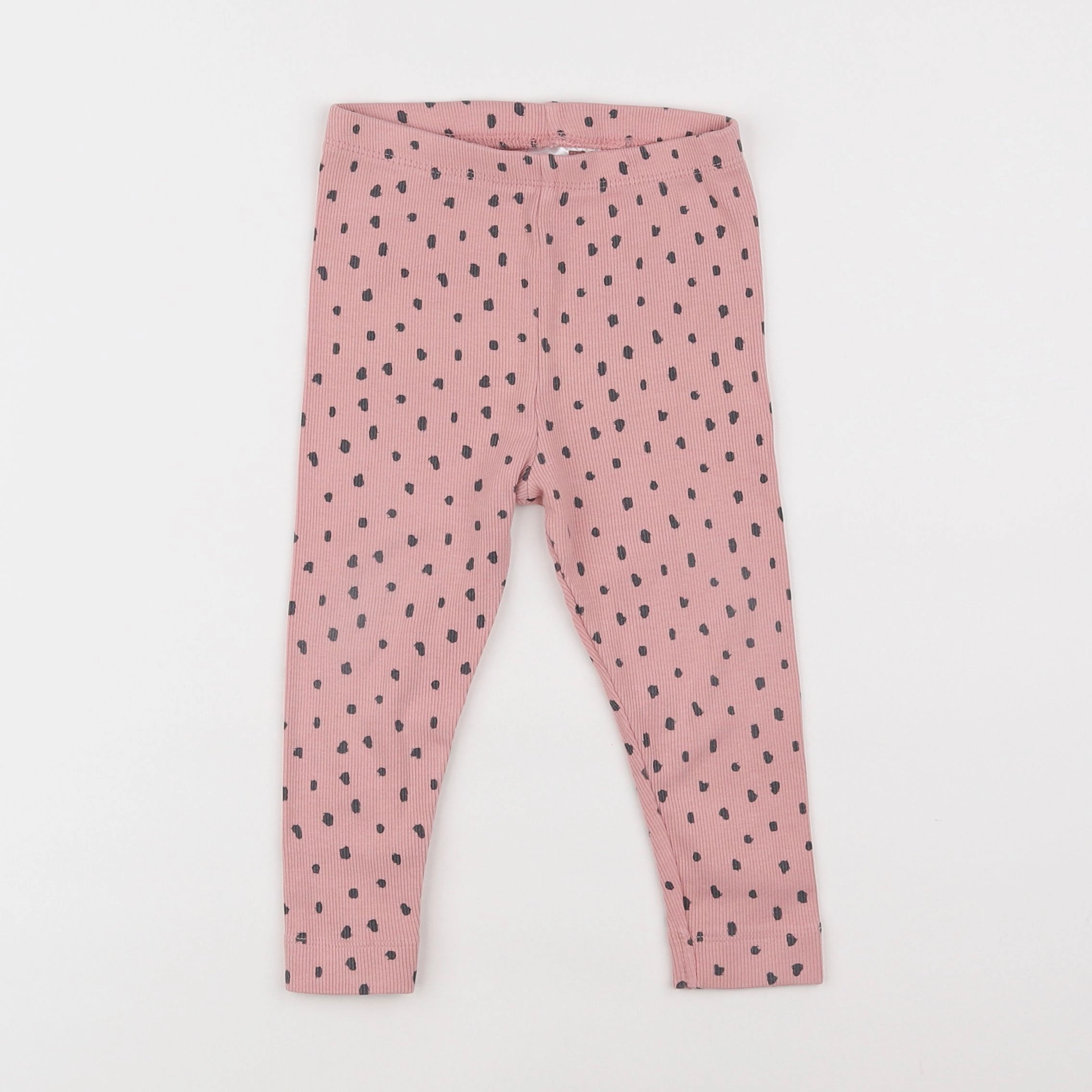 H&M - legging rose - 12/18 mois