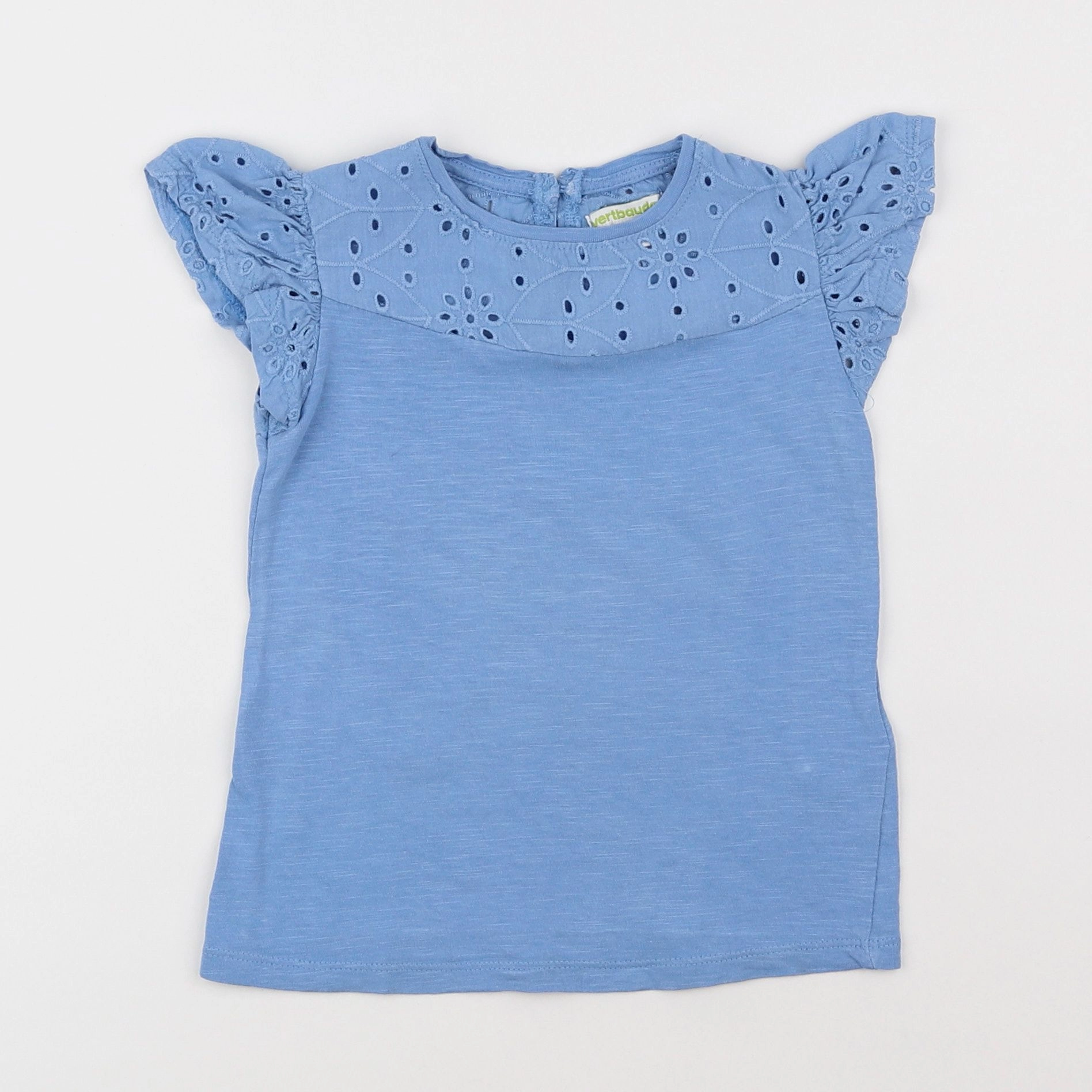 Vertbaudet - tee-shirt bleu - 3 ans