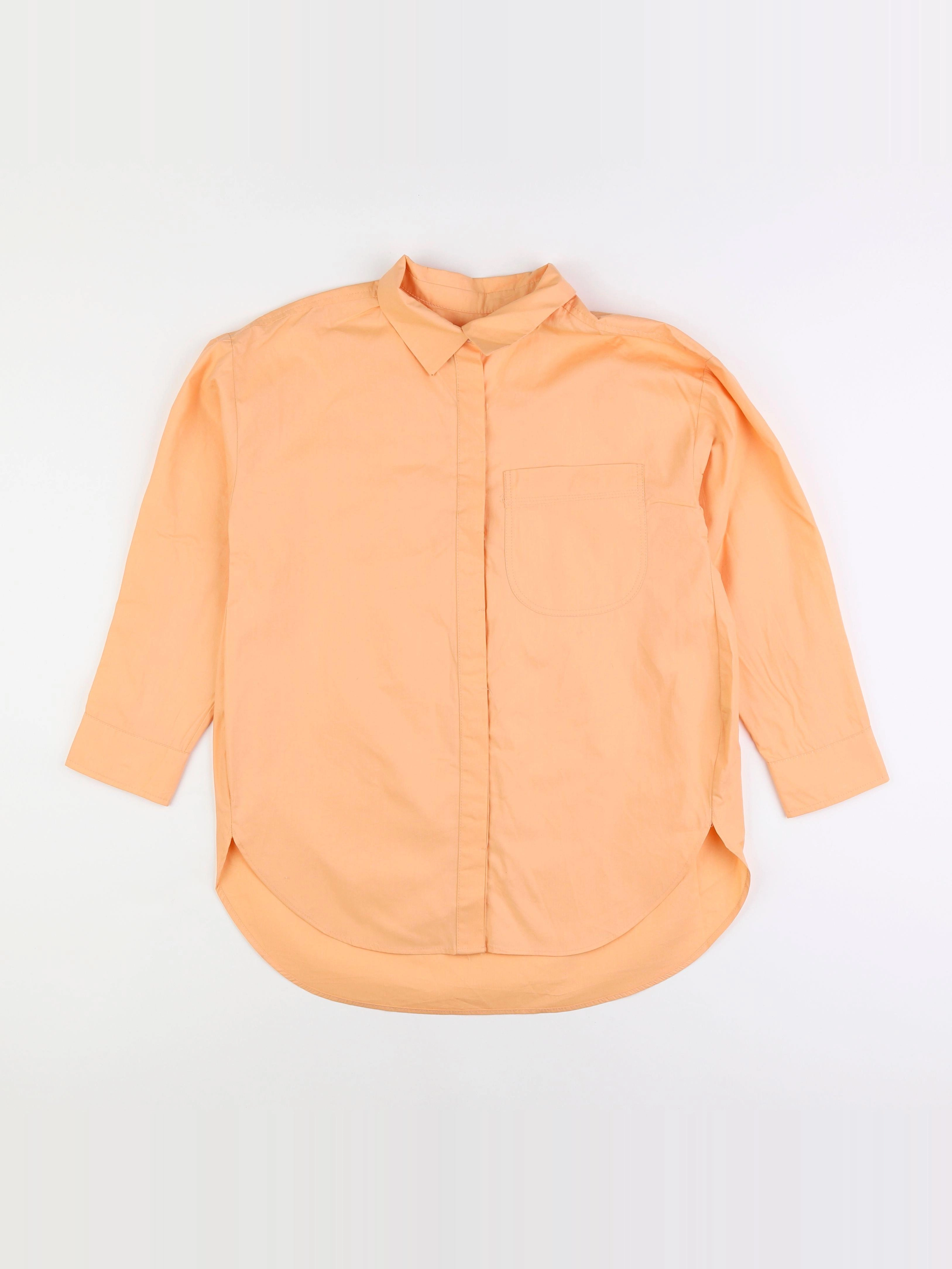 Zara - chemise orange - 10 ans