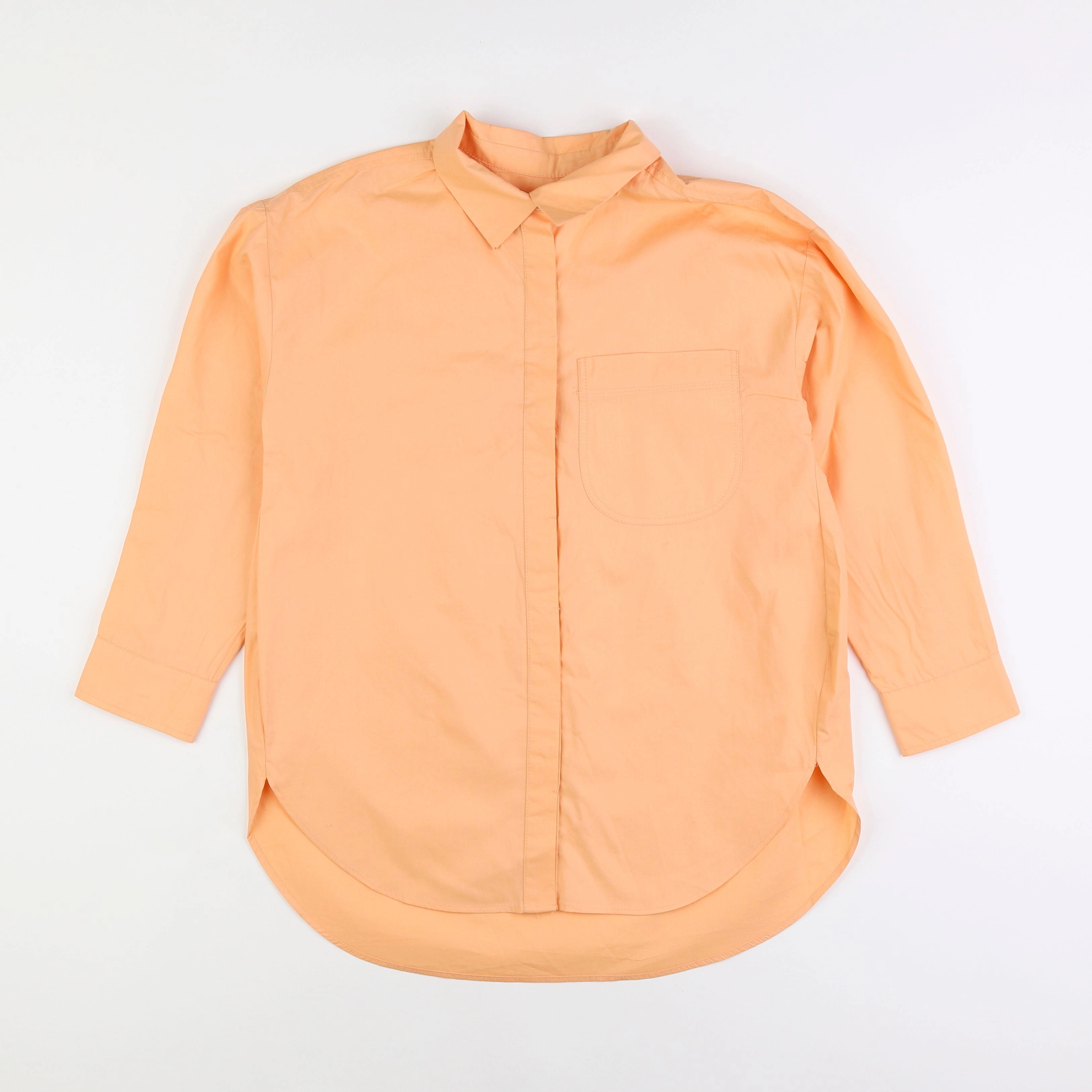 Zara - chemise orange - 10 ans