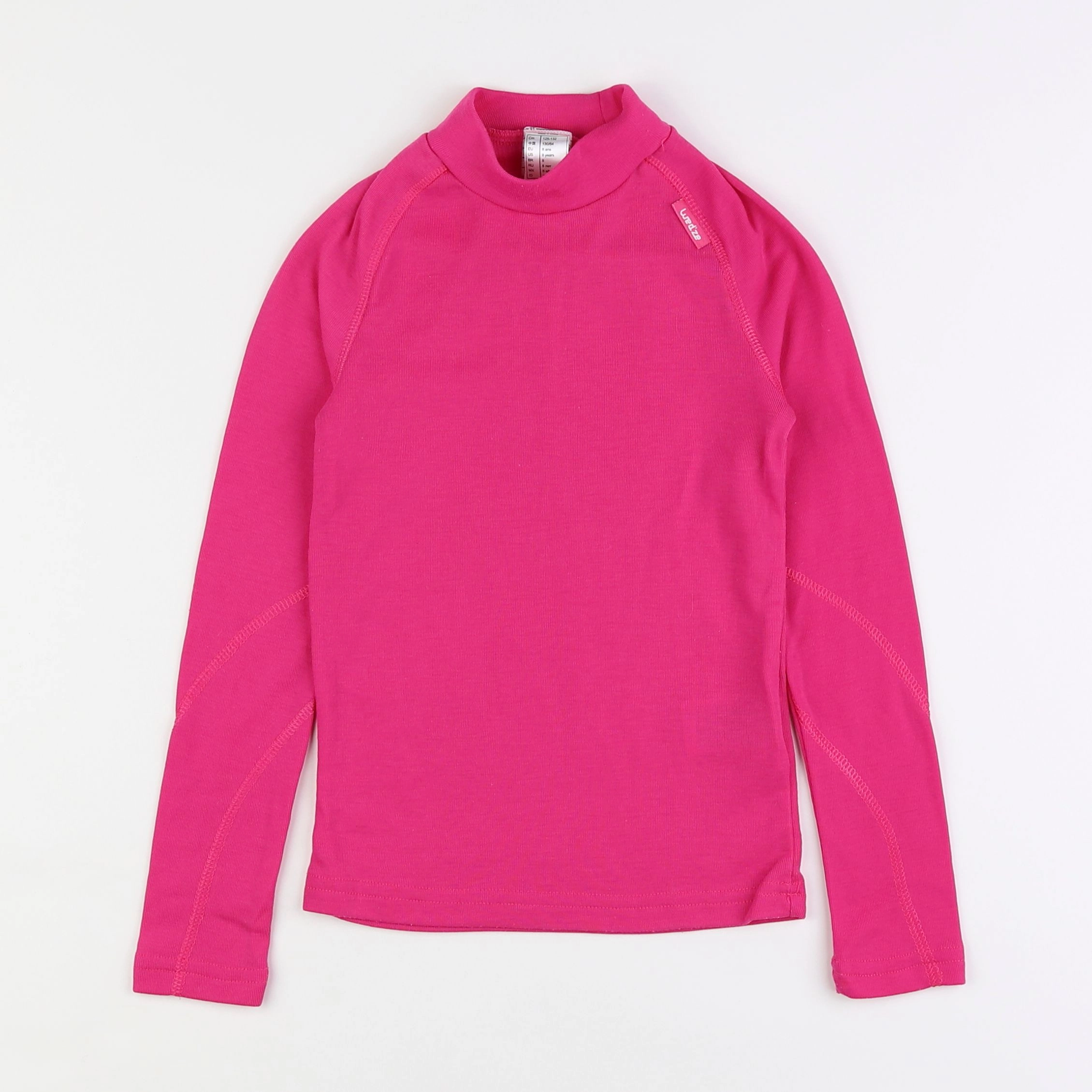 Decathlon ski - sous-pull rose - 8 ans