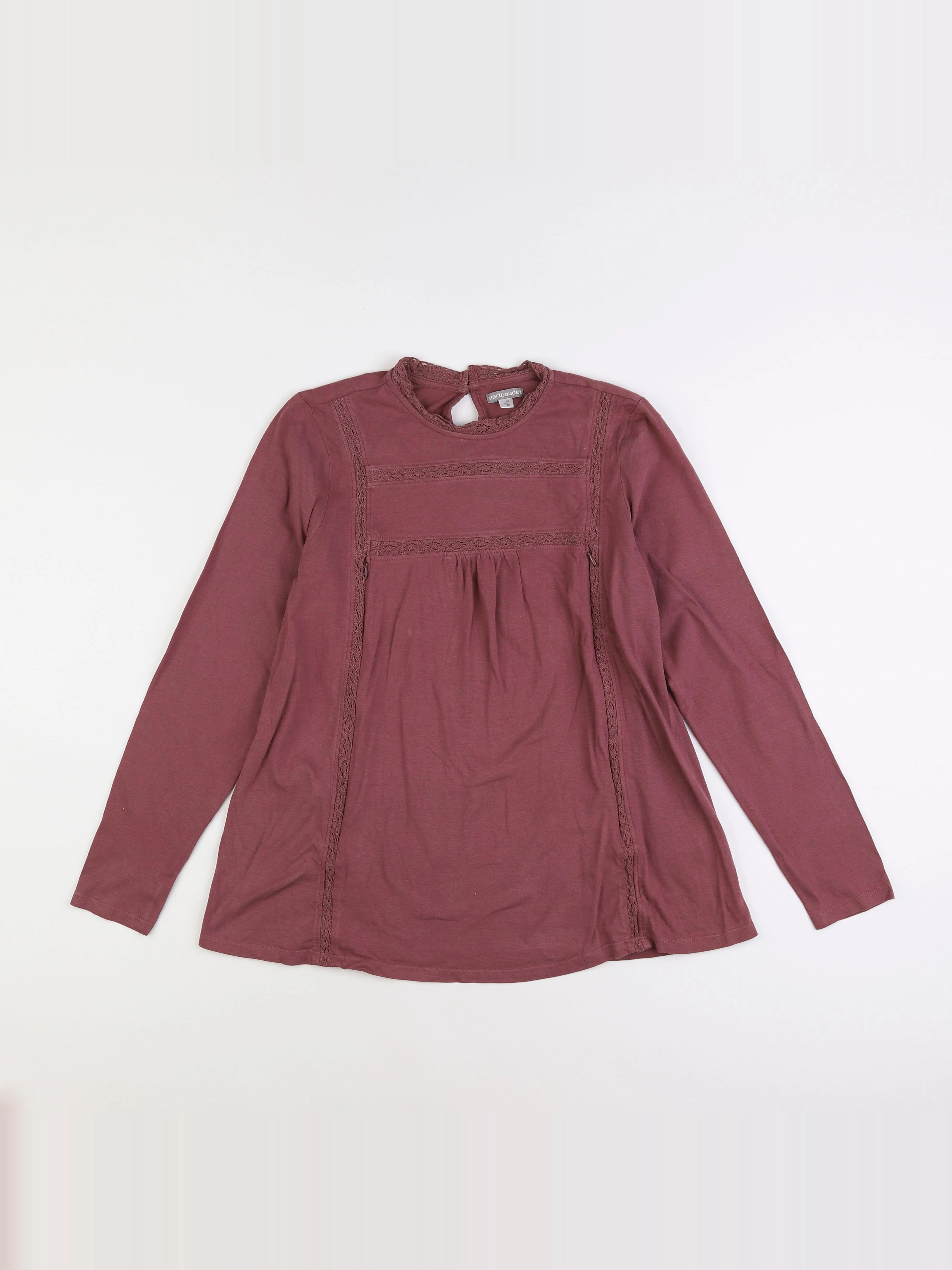 Vertbaudet - blouse grossesse rose - 38 à 40