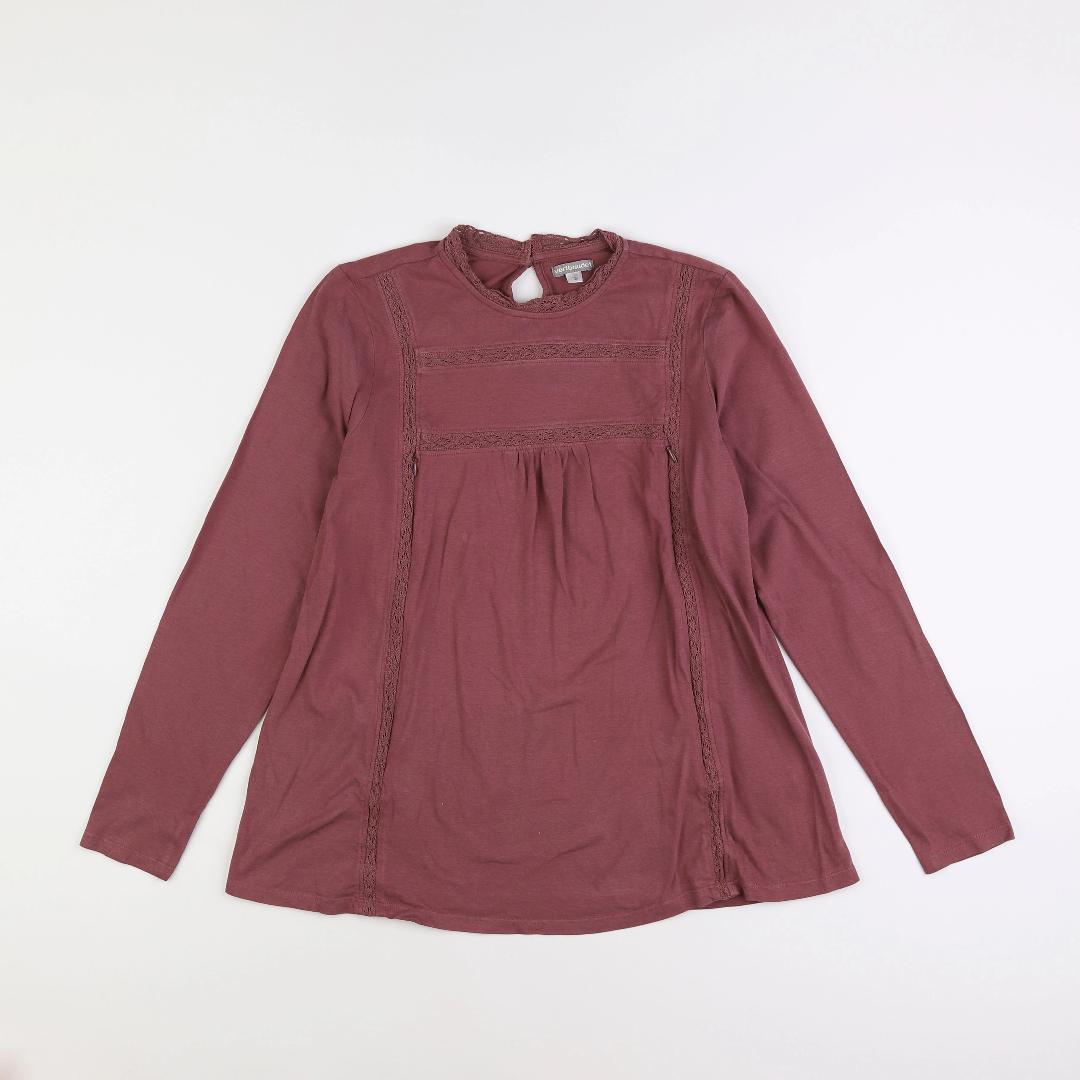 Vertbaudet - blouse grossesse rose - 38 à 40