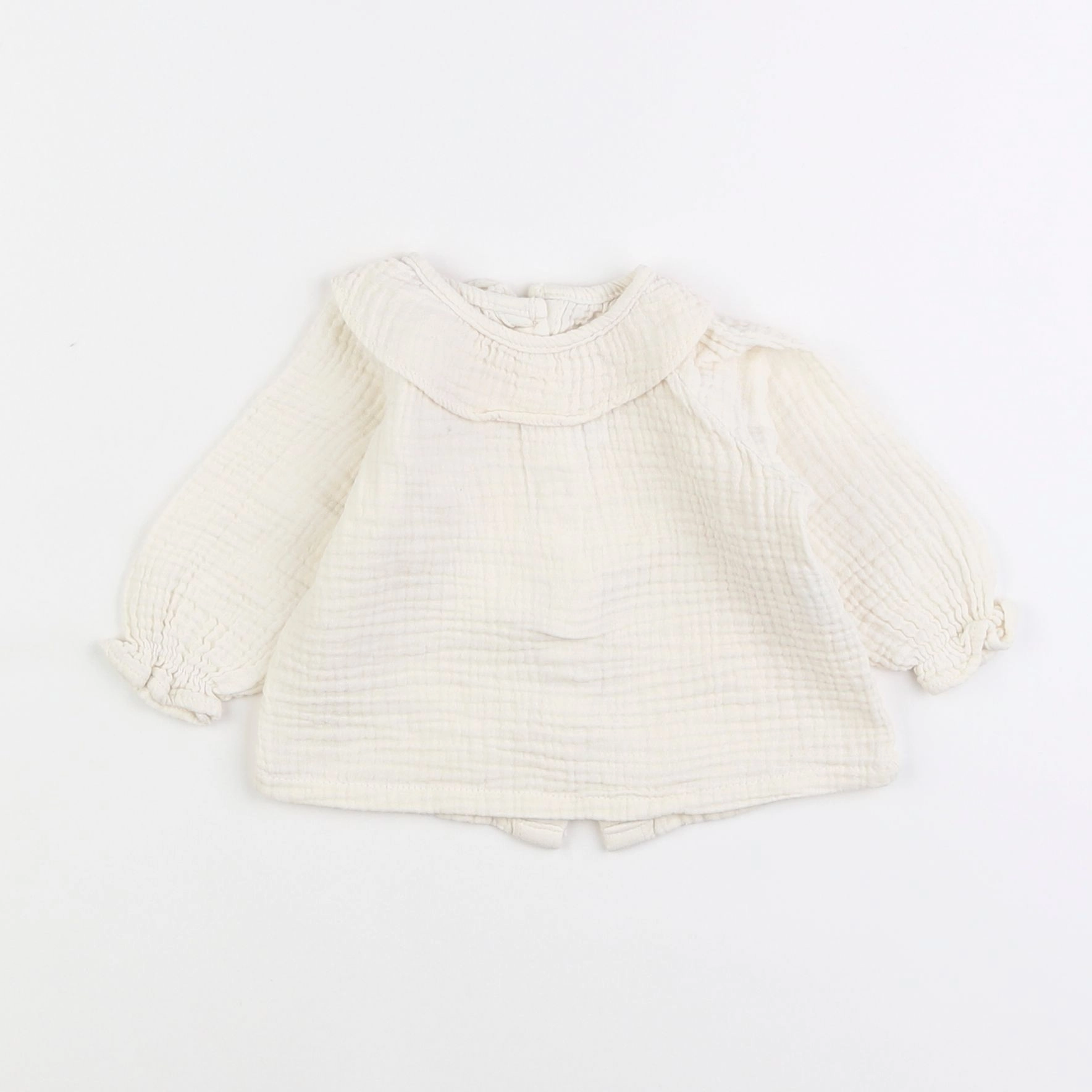 Zara - blouse beige - 3/6 mois