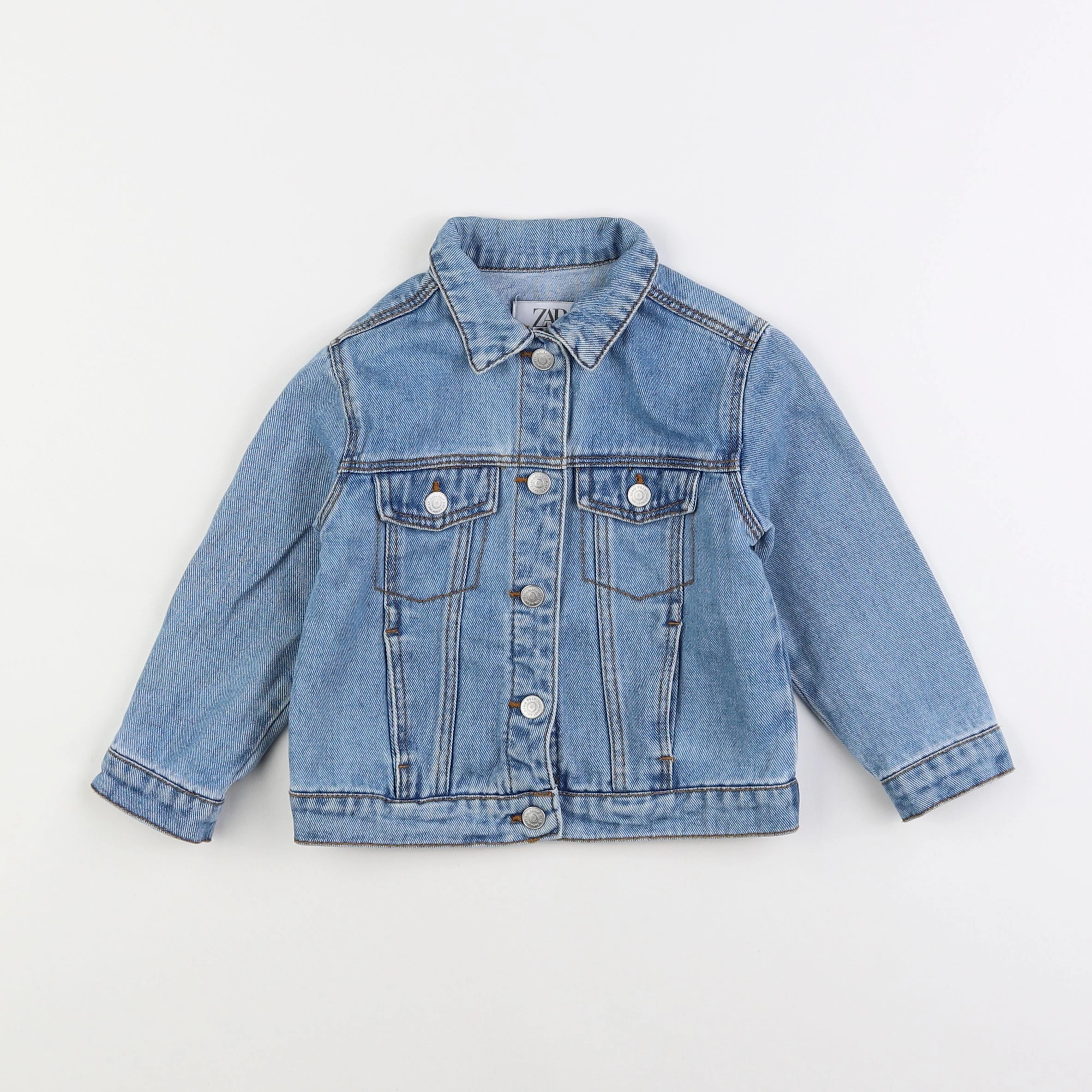 Zara - veste bleu - 18 mois à 2 ans