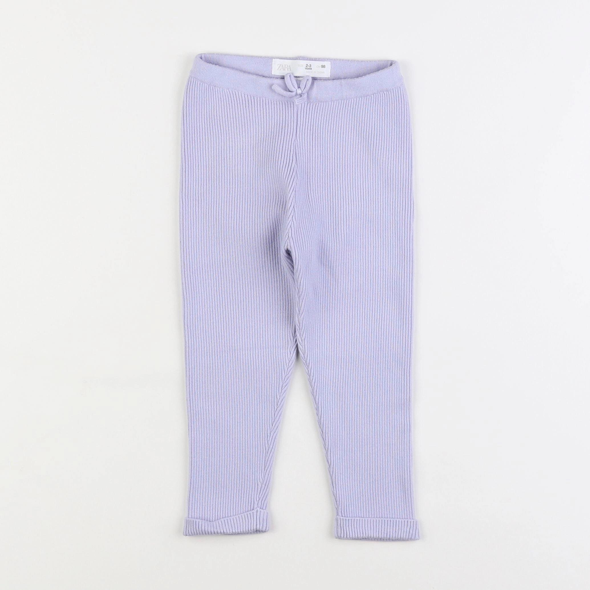 Zara - legging violet - 2/3 ans