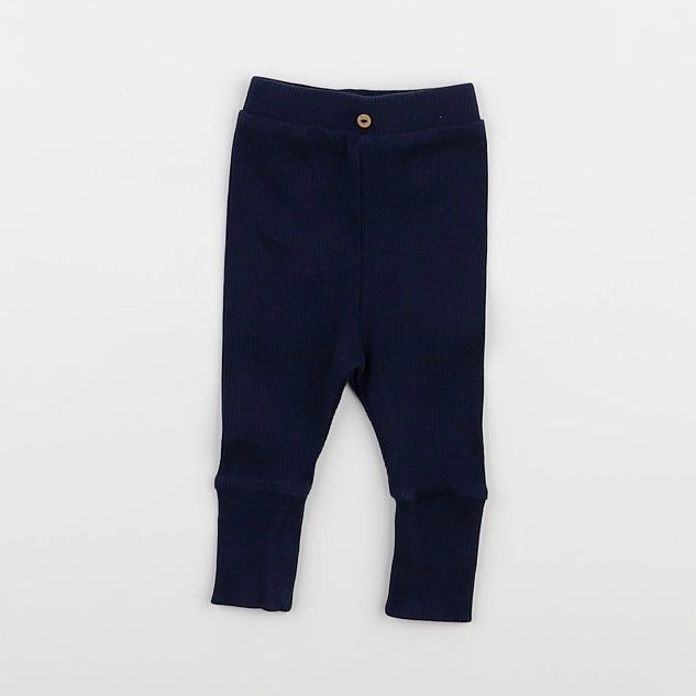 Vertbaudet - legging bleu - 3 mois