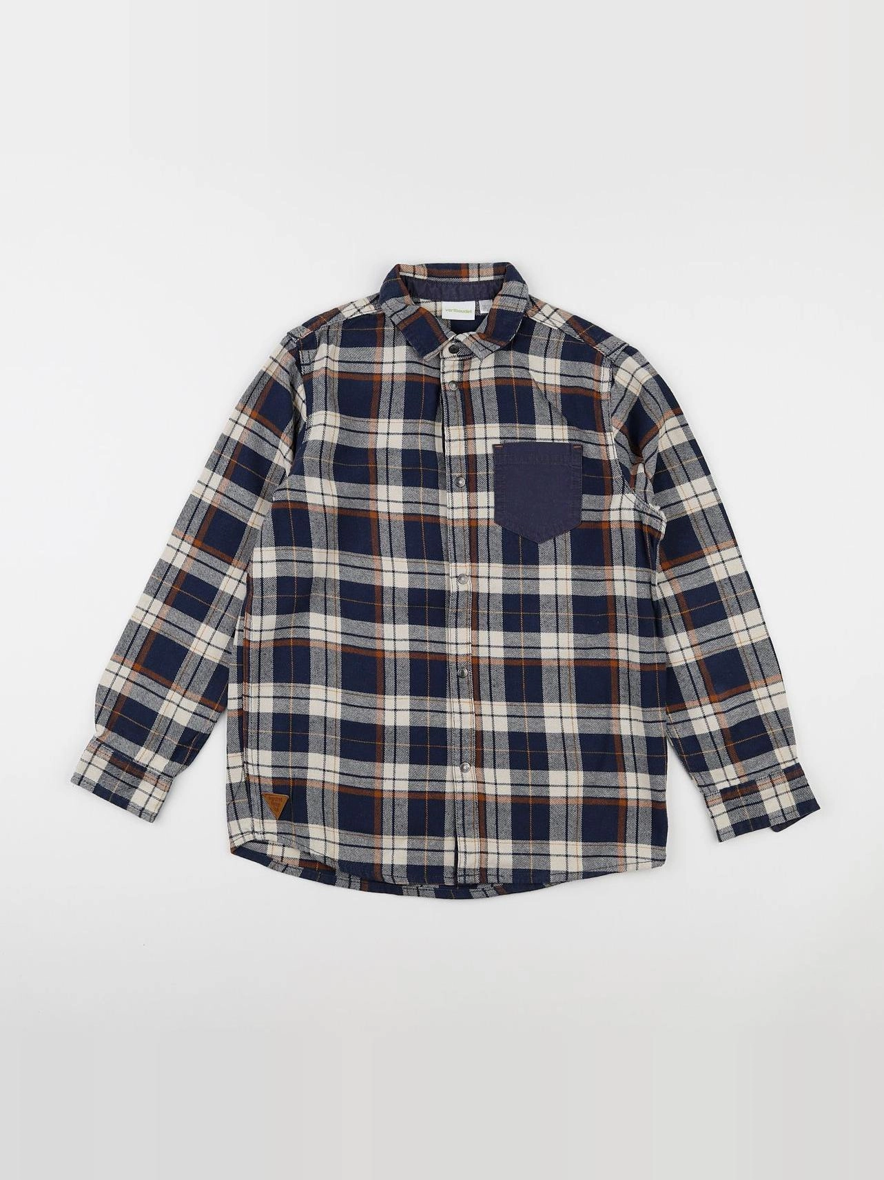 Vertbaudet - chemise bleu - 12 ans