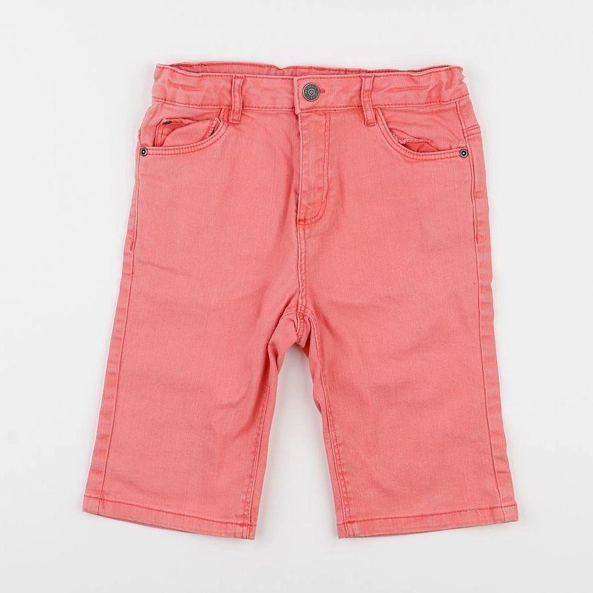 Vertbaudet - short orange - 10 ans