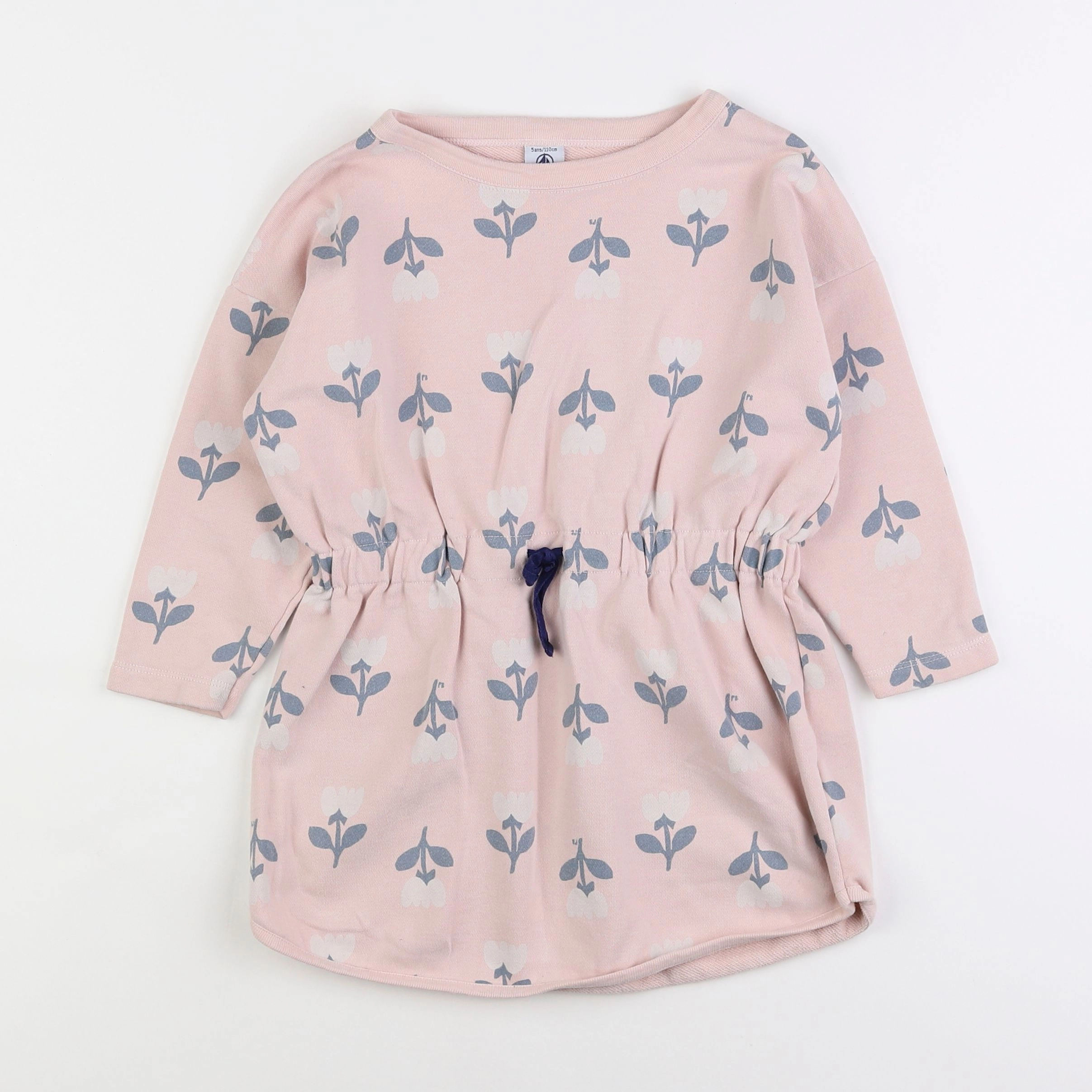 Petit Bateau - robe rose - 5 ans