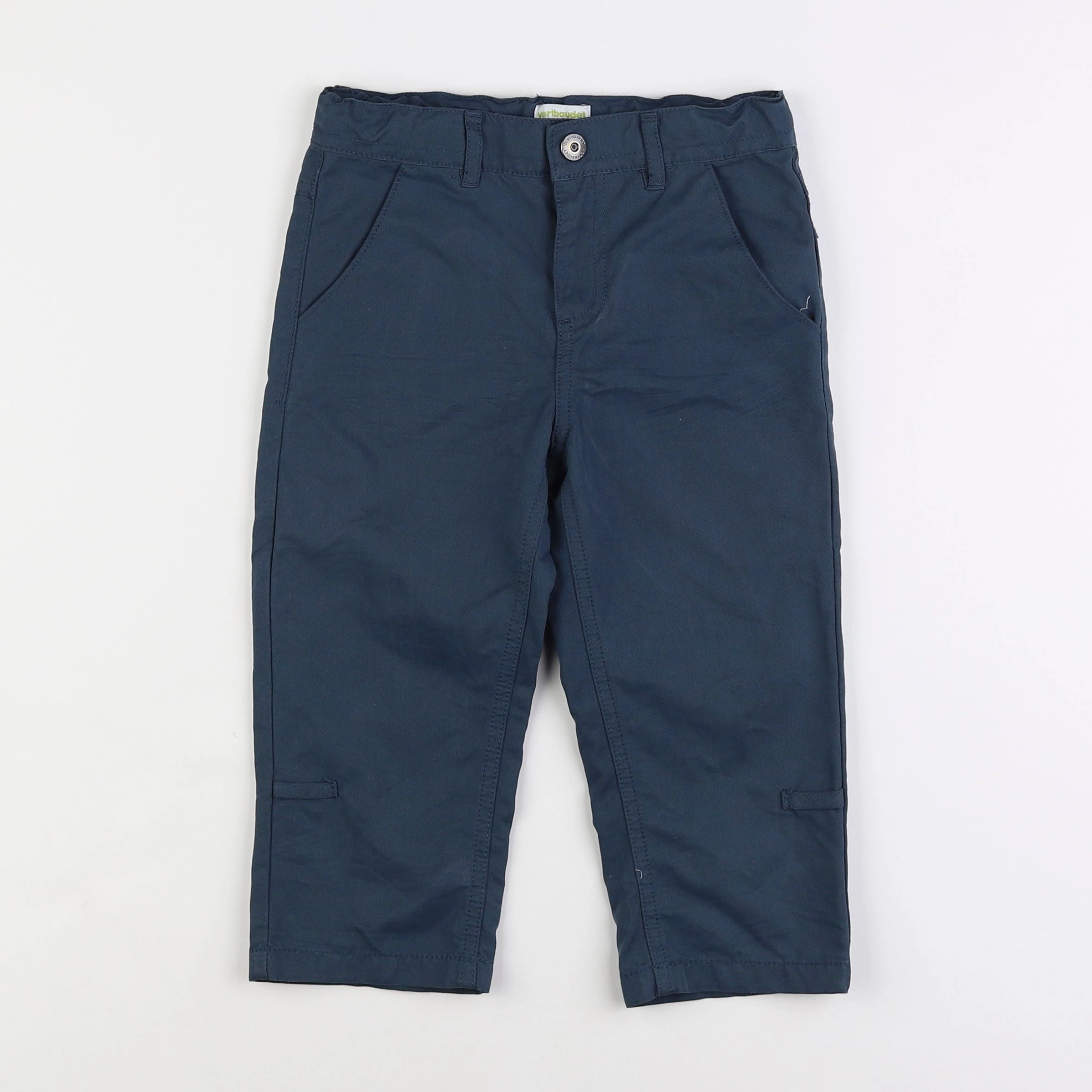 Vertbaudet - pantalon bleu - 6 ans