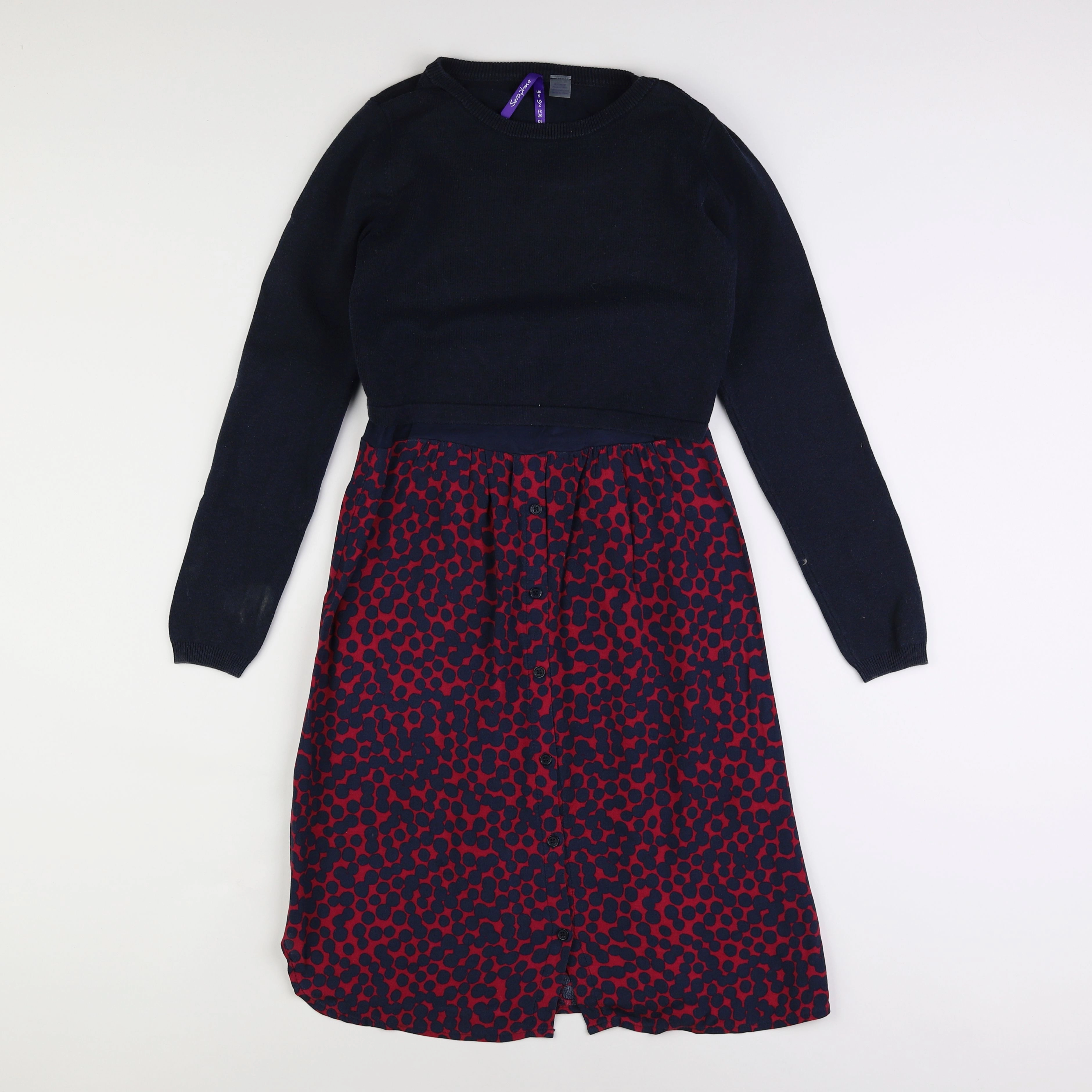 Seraphine - robe grossesse bleu - 36