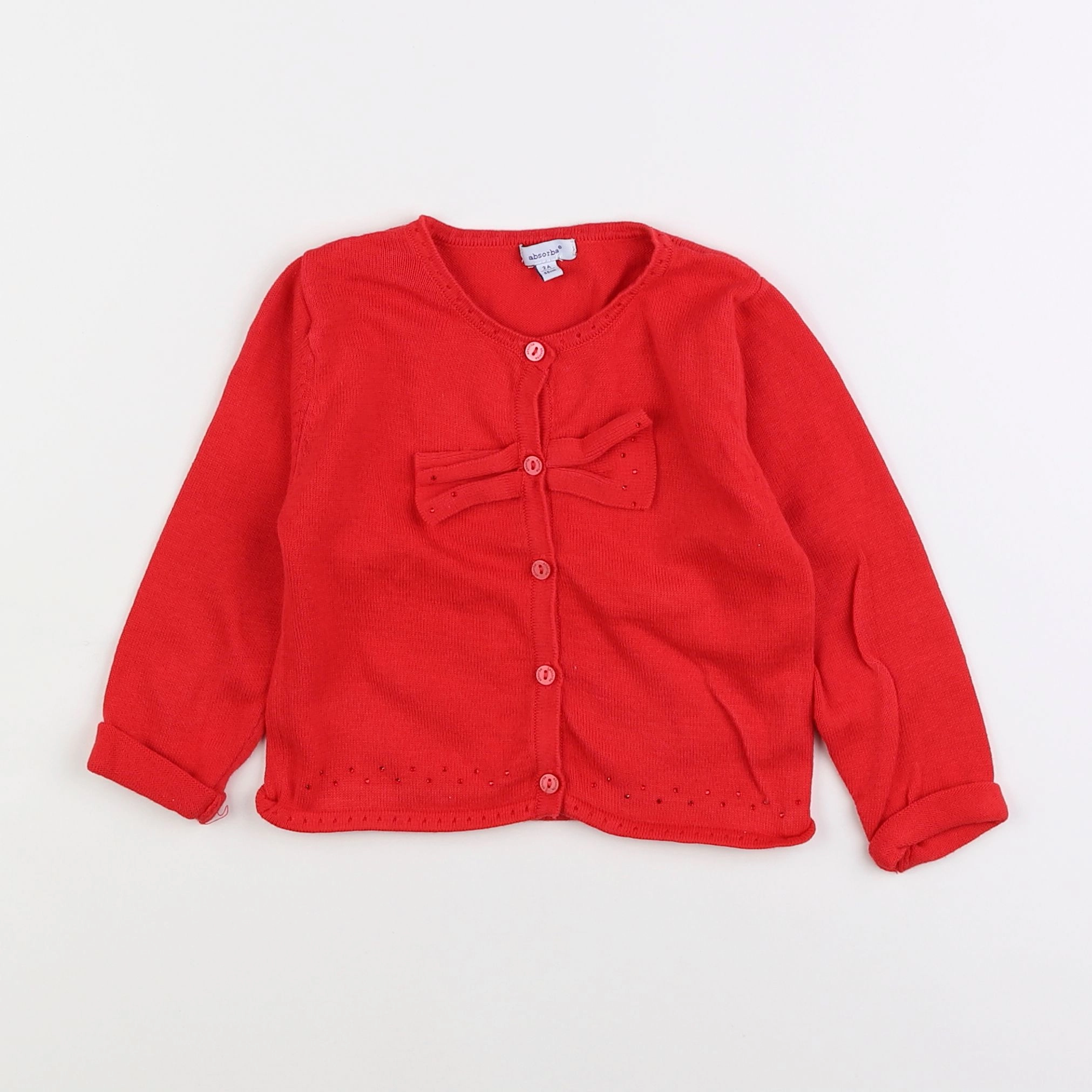 Absorba - gilet rouge - 2 ans