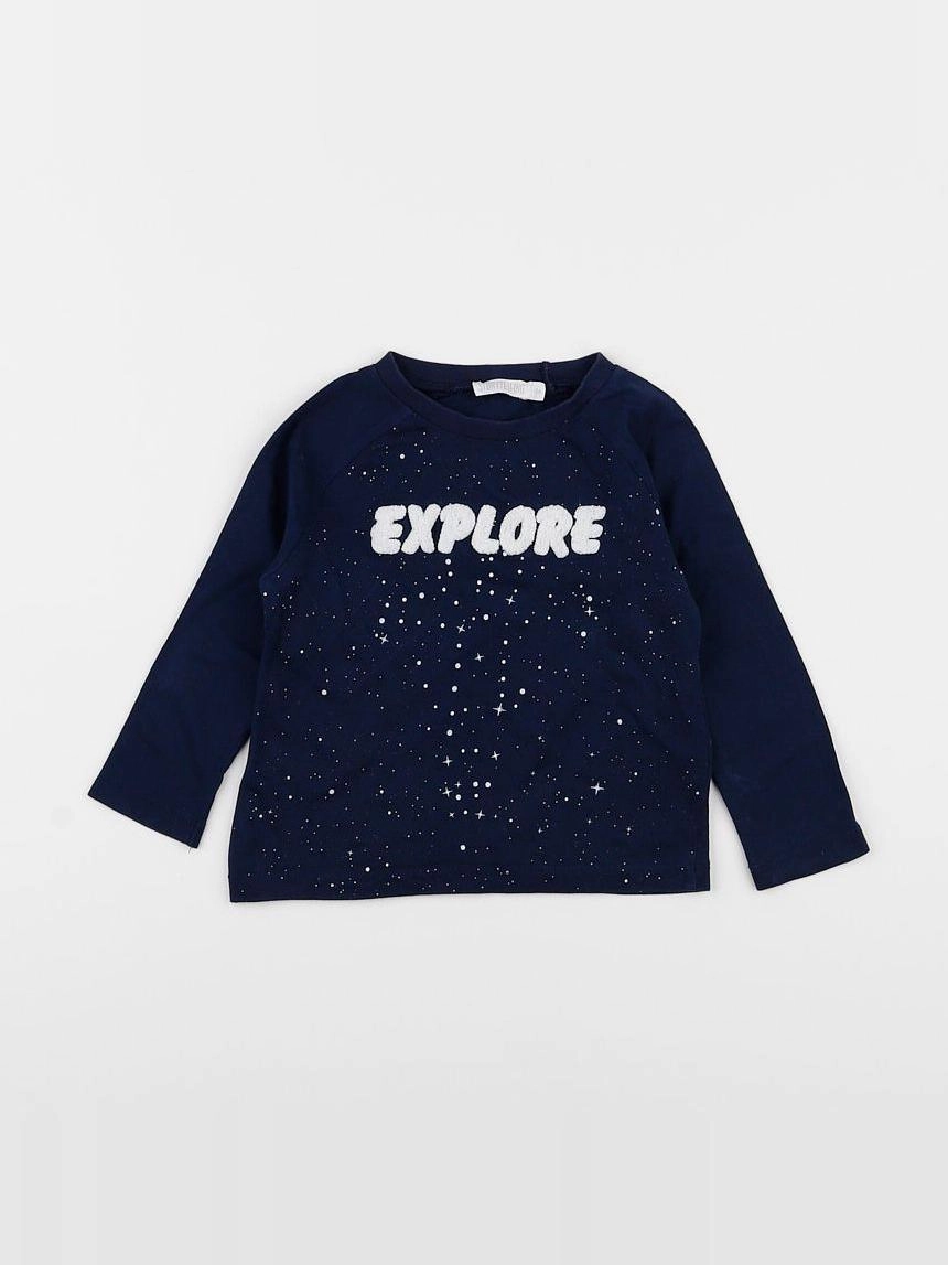 Storytelling - tee-shirt bleu - 2 ans