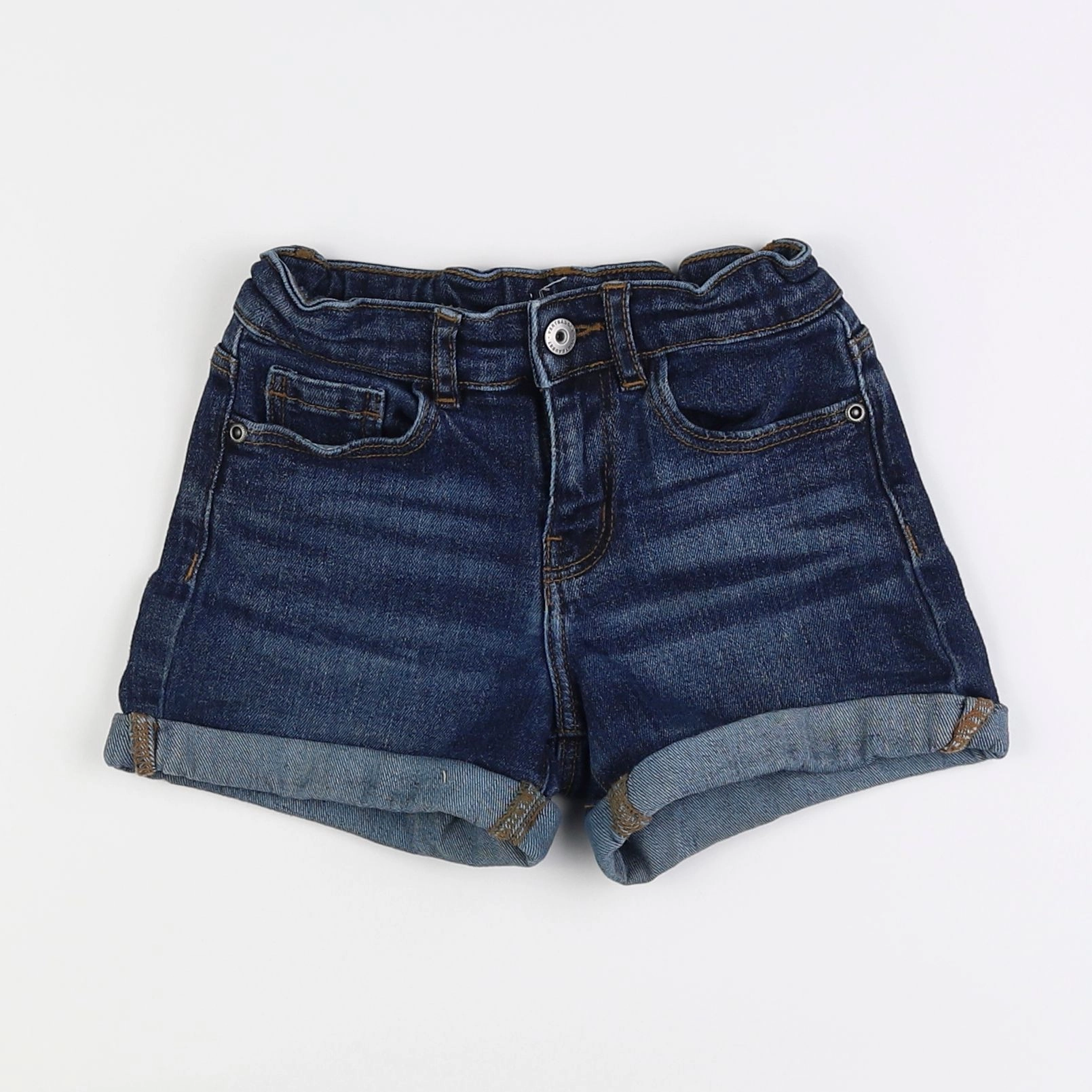 Vertbaudet - short bleu - 6 ans