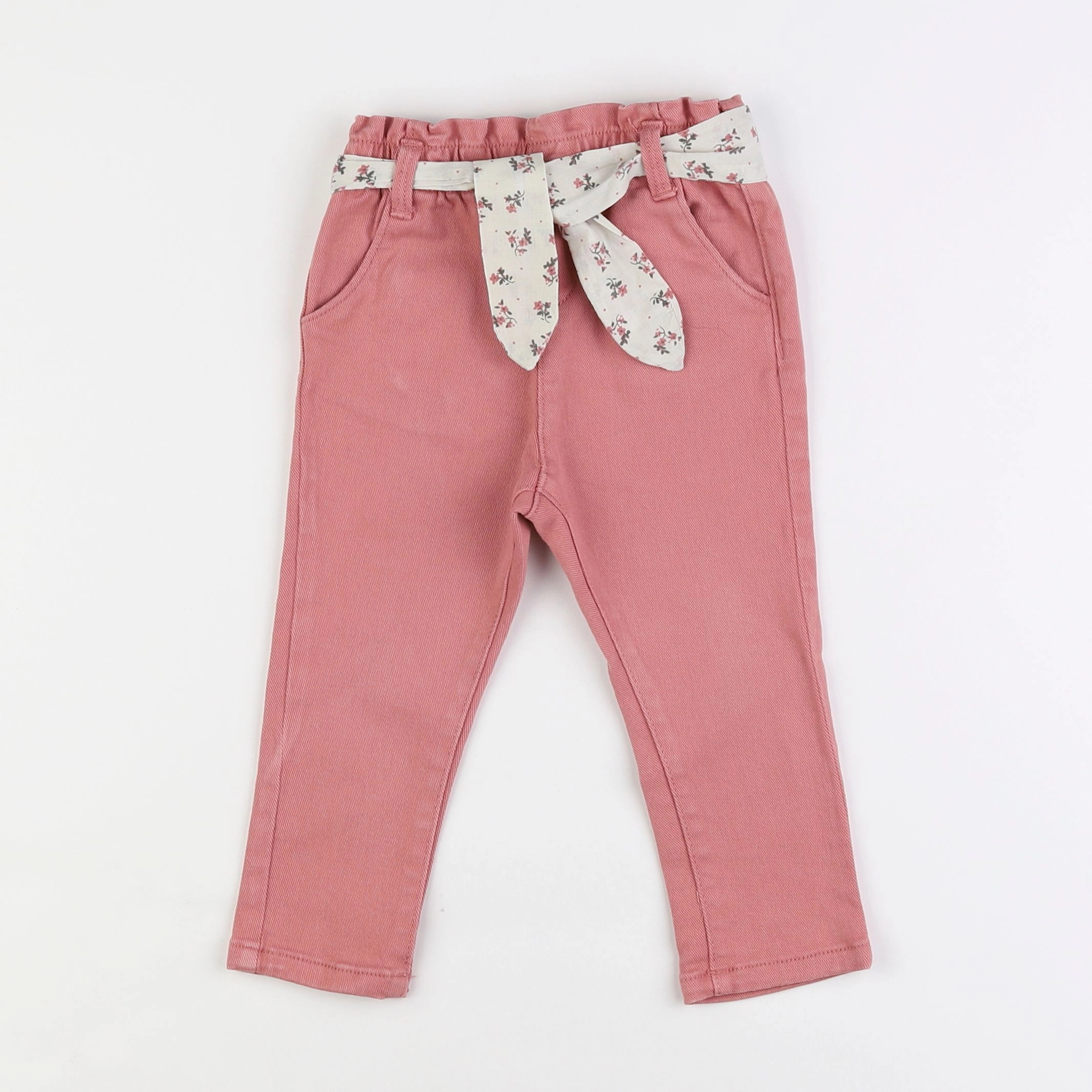 Vertbaudet - pantalon rose - 18 mois