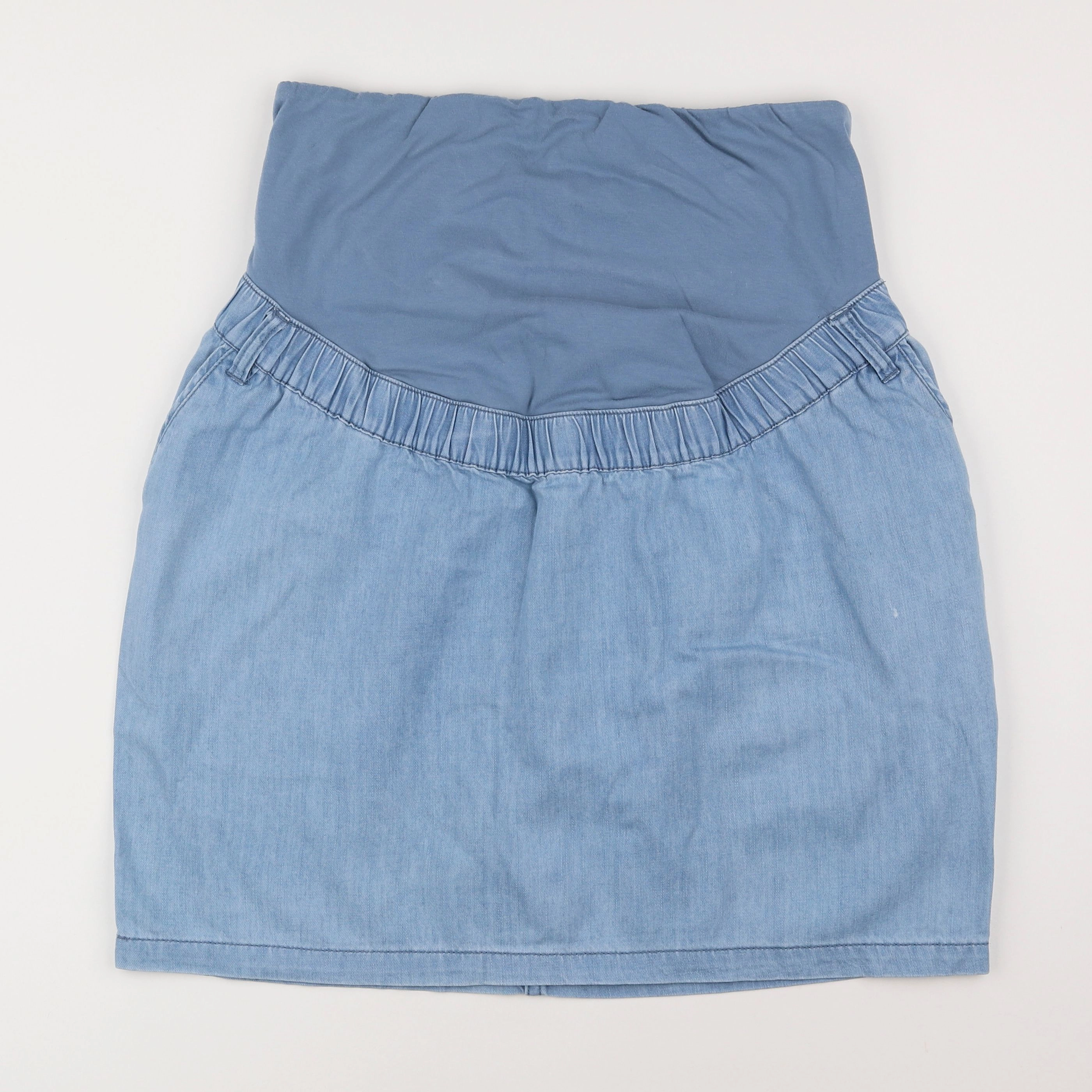 Vertbaudet - jupe grossesse bleu - 42
