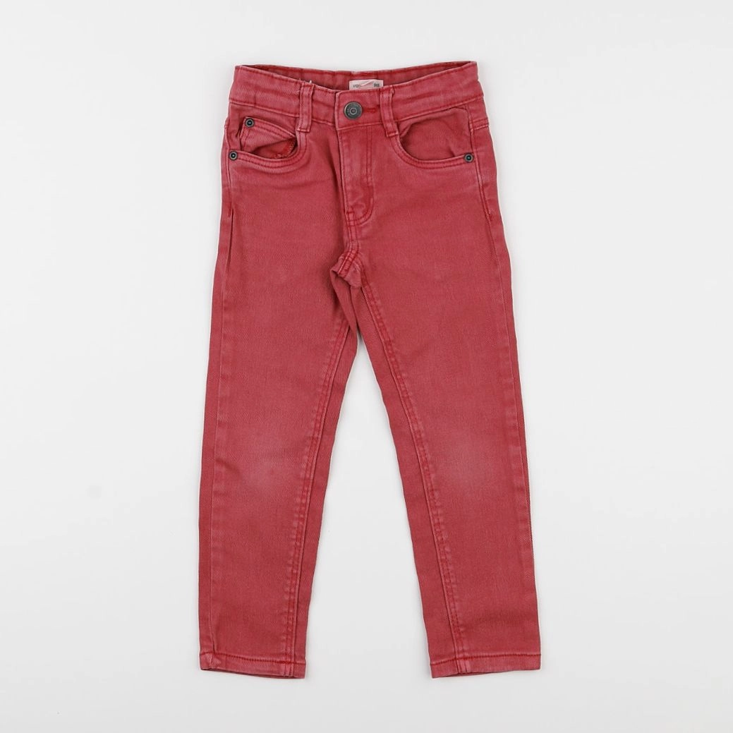 Vertbaudet - pantalon rose - 4 ans