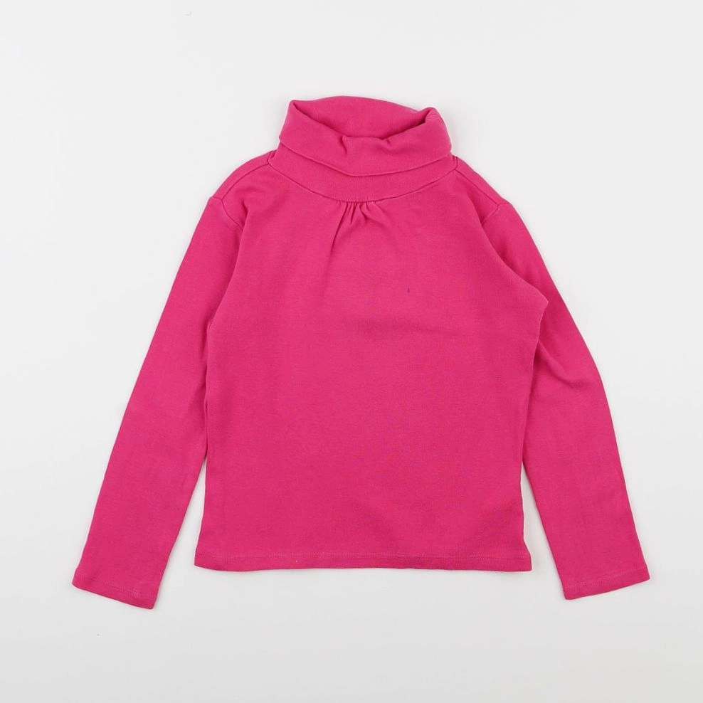 Vertbaudet - sous-pull rose - 6 ans