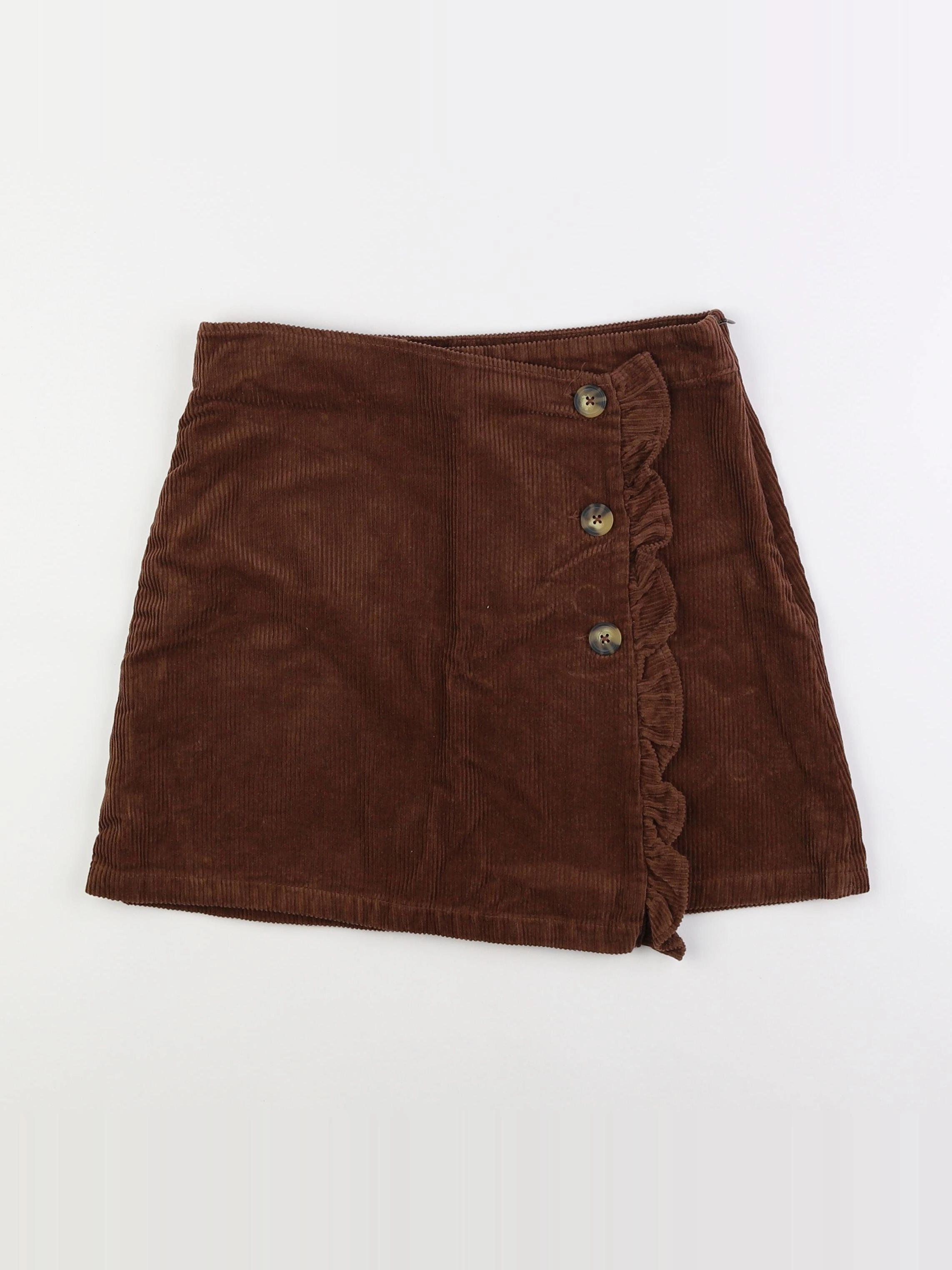 Vertbaudet - jupe marron - 14 ans