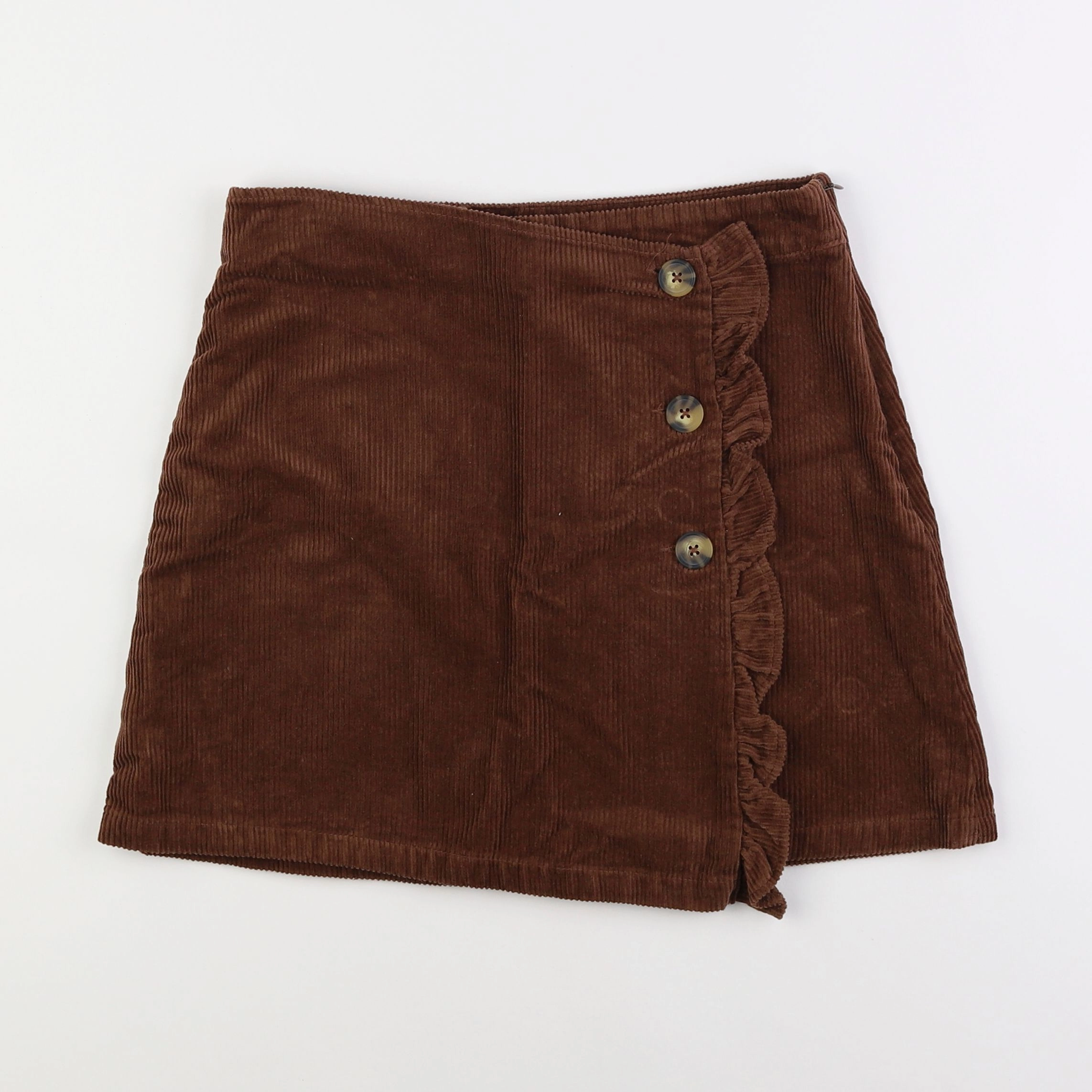 Vertbaudet - jupe marron - 14 ans