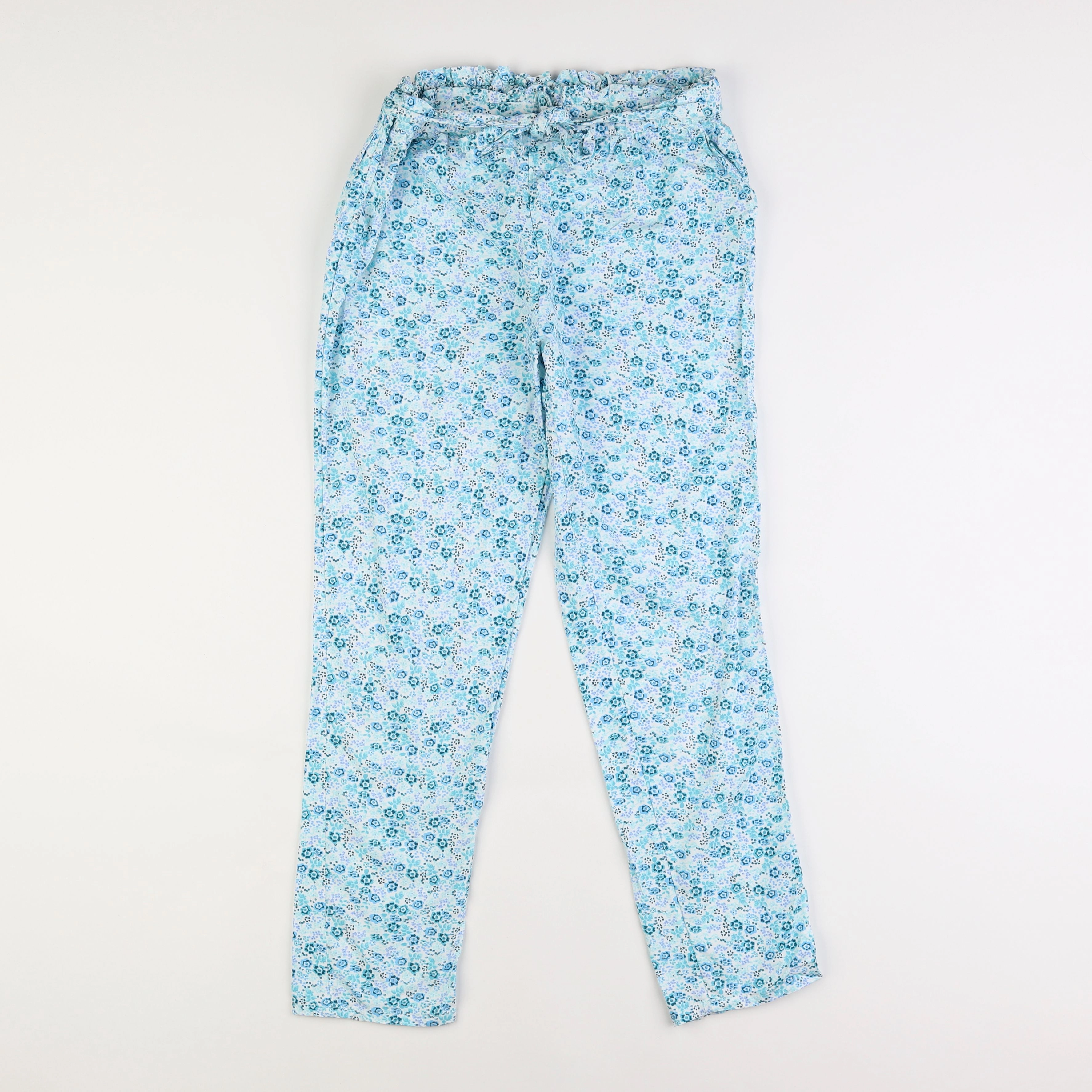 Vertbaudet - pantalon bleu - 11/12 ans