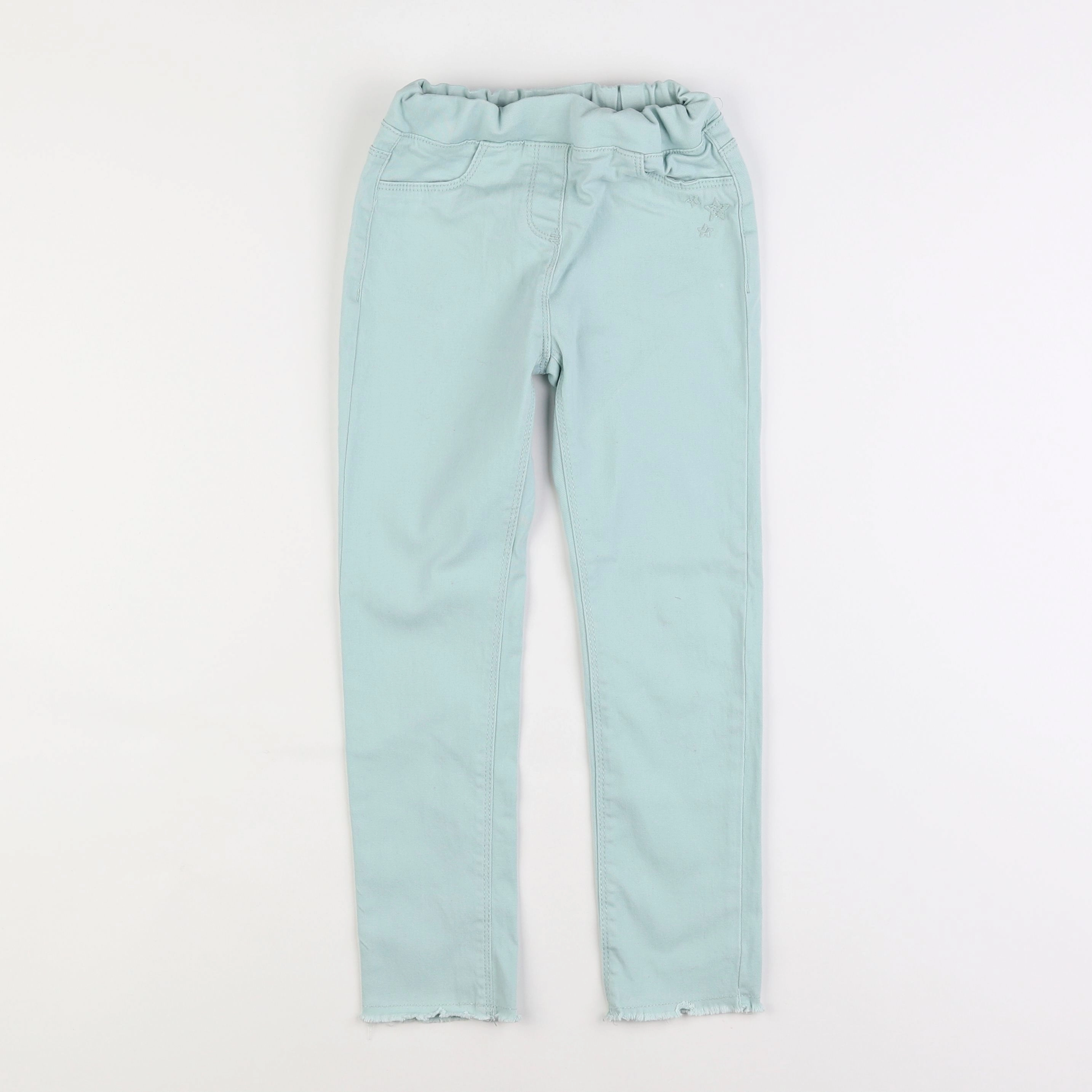 Vertbaudet - jegging vert - 7 ans