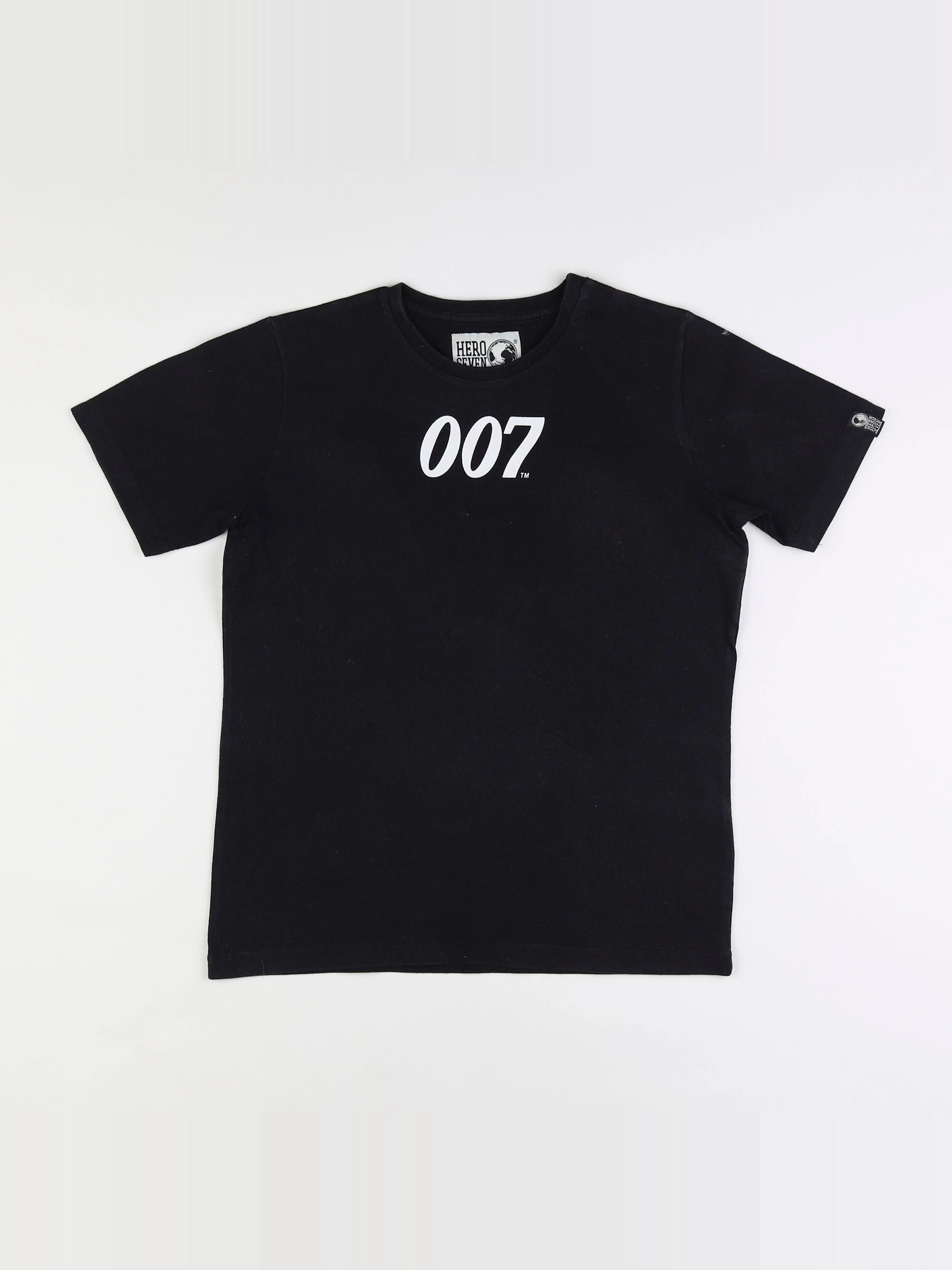 Hero Seven - tee-shirt noir - 12 ans
