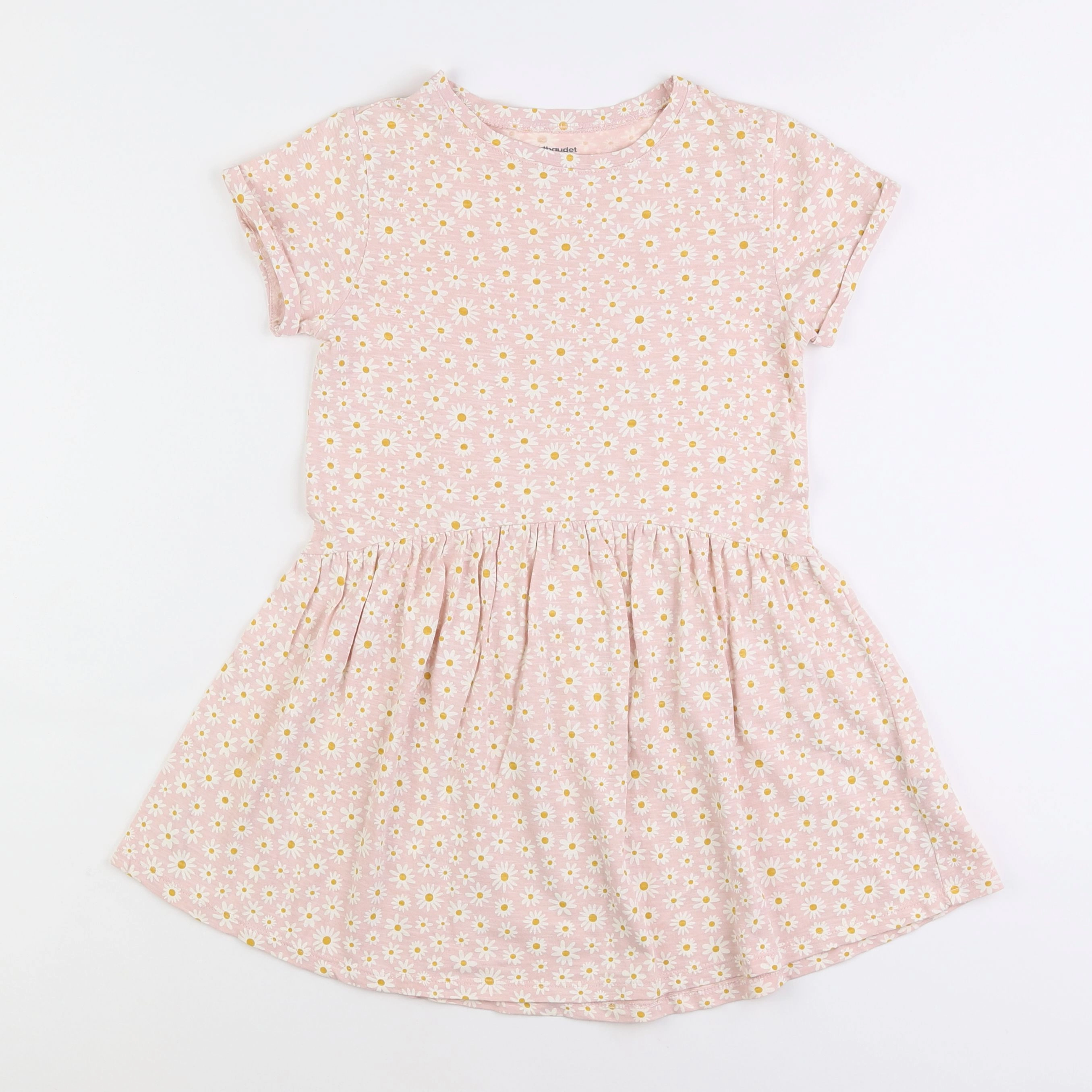 Vertbaudet - robe rose - 8 ans