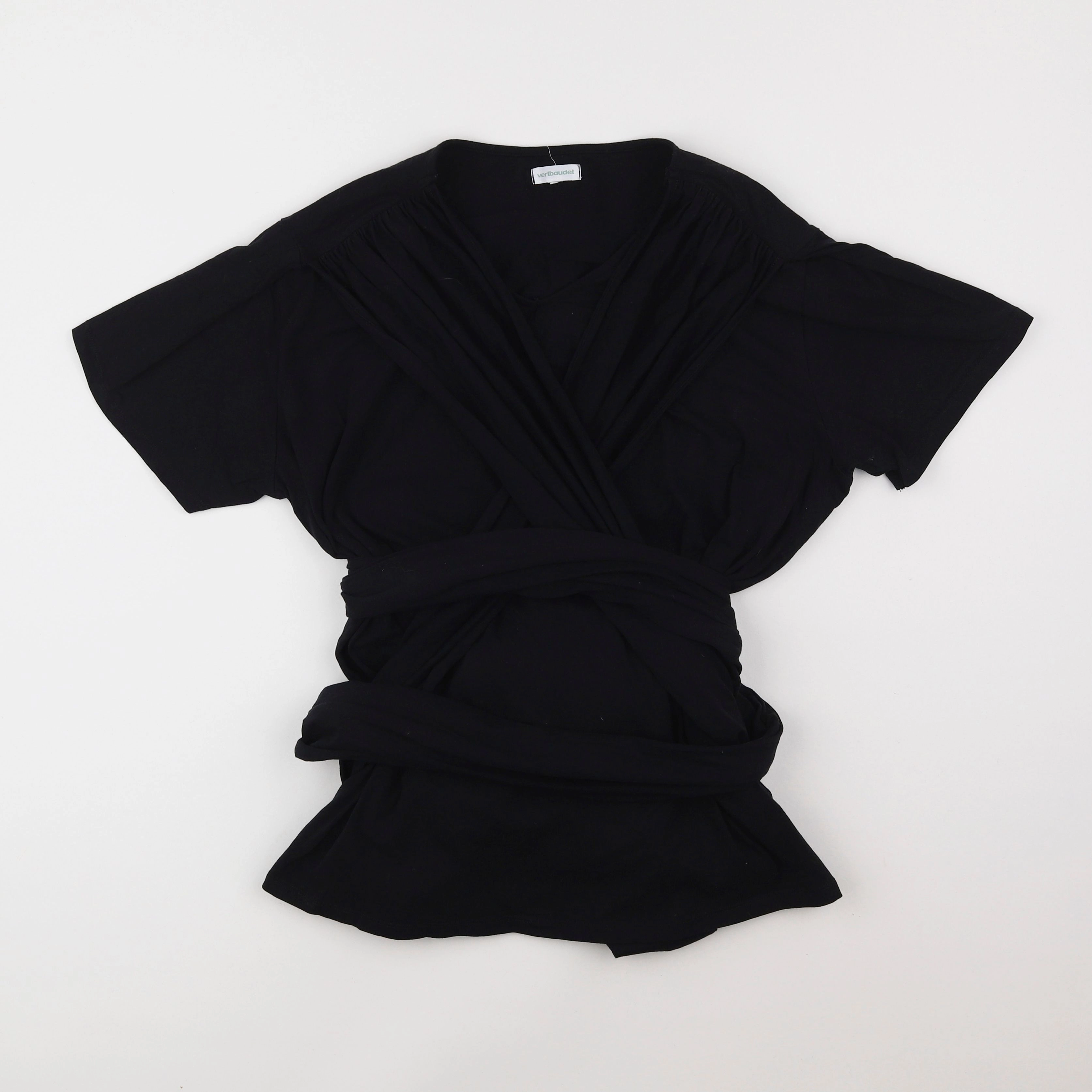 Vertbaudet - tee-shirt allaitement noir - 46 à 48
