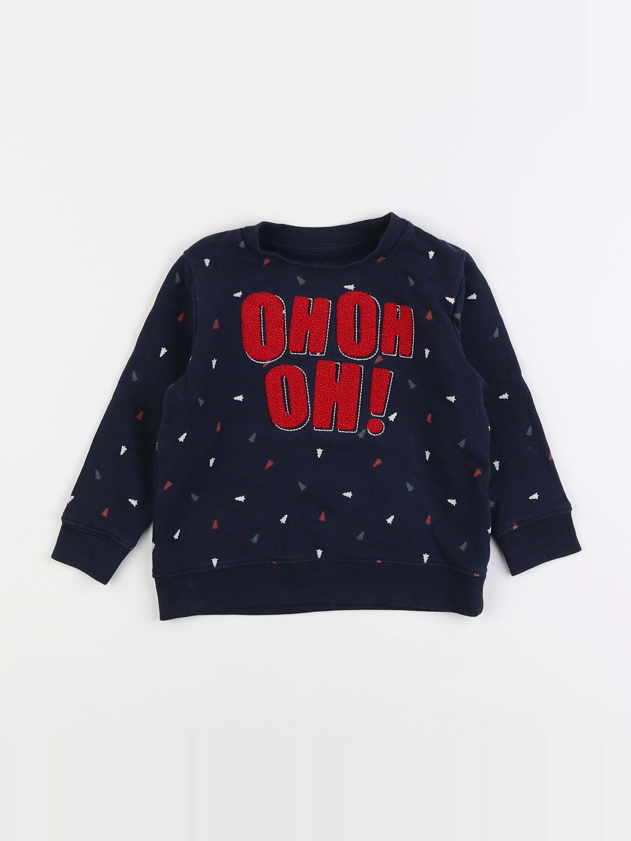 Vertbaudet - sweat bleu - 3 ans
