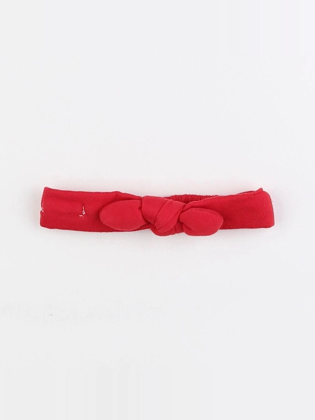 Vertbaudet - bandeau rouge - 9/12 mois