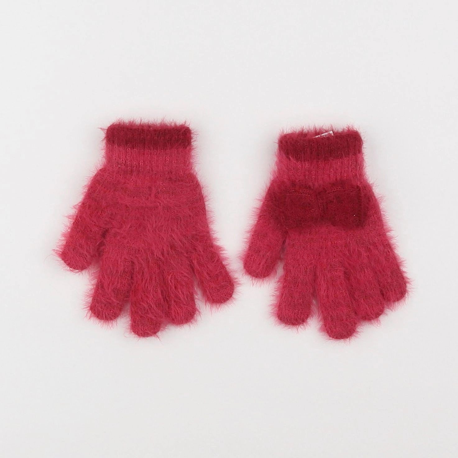 Vertbaudet - gants rouge - 4/5 ans