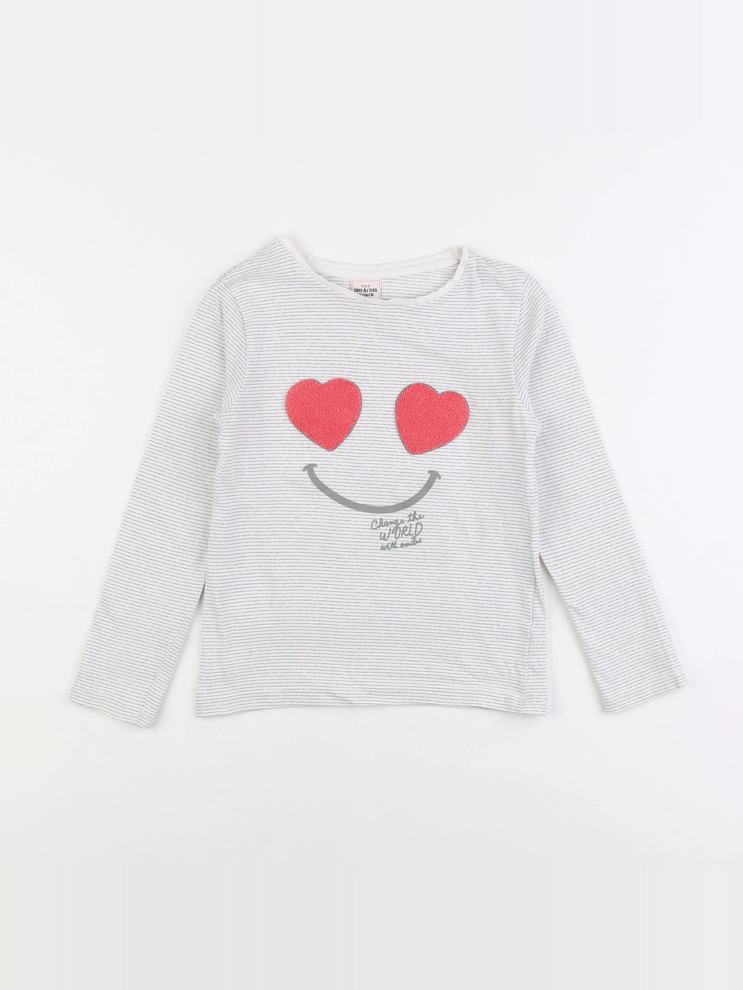 Tape à l'oeil - tee-shirt multicolore - 6 ans