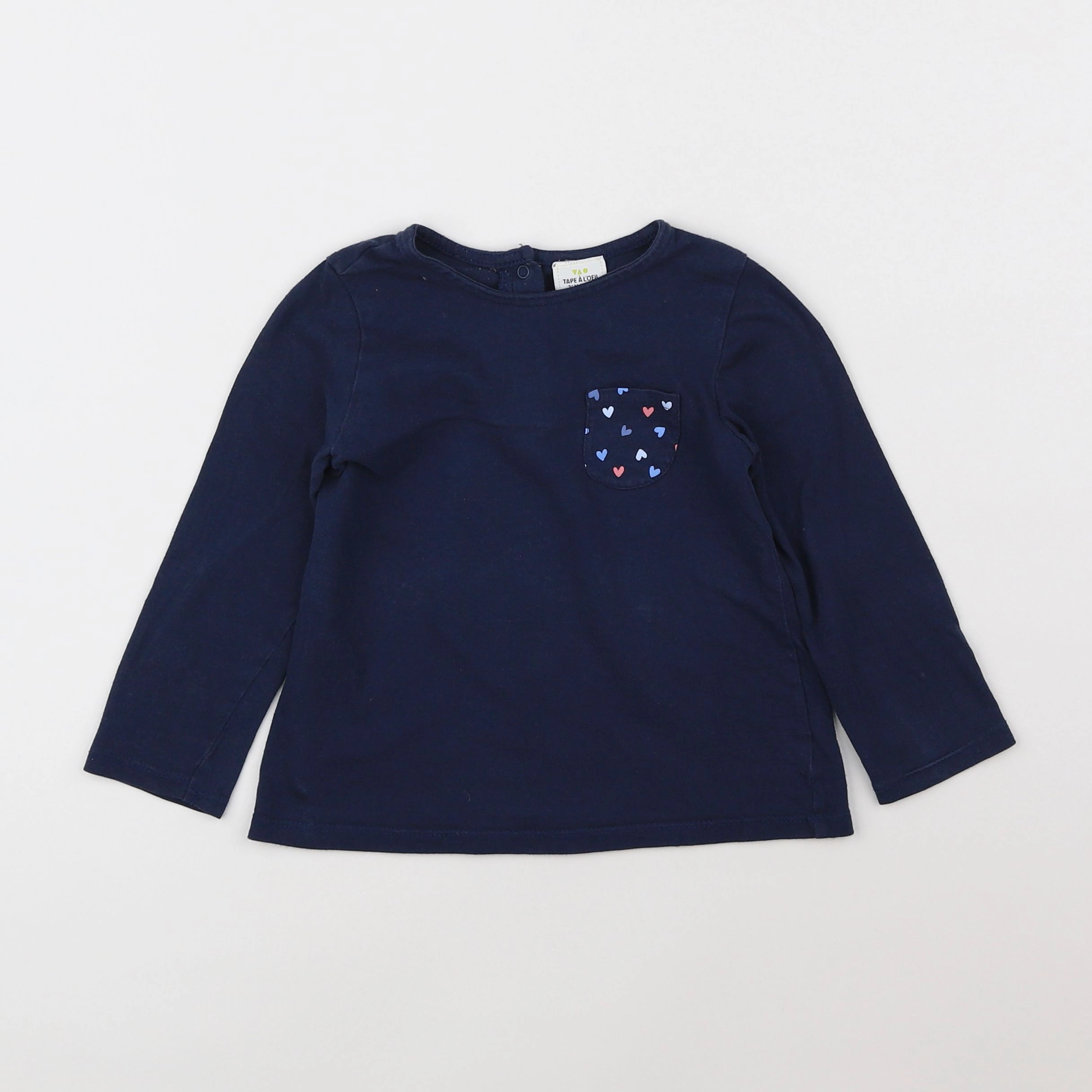 Tape à l'oeil - tee-shirt bleu - 3 ans