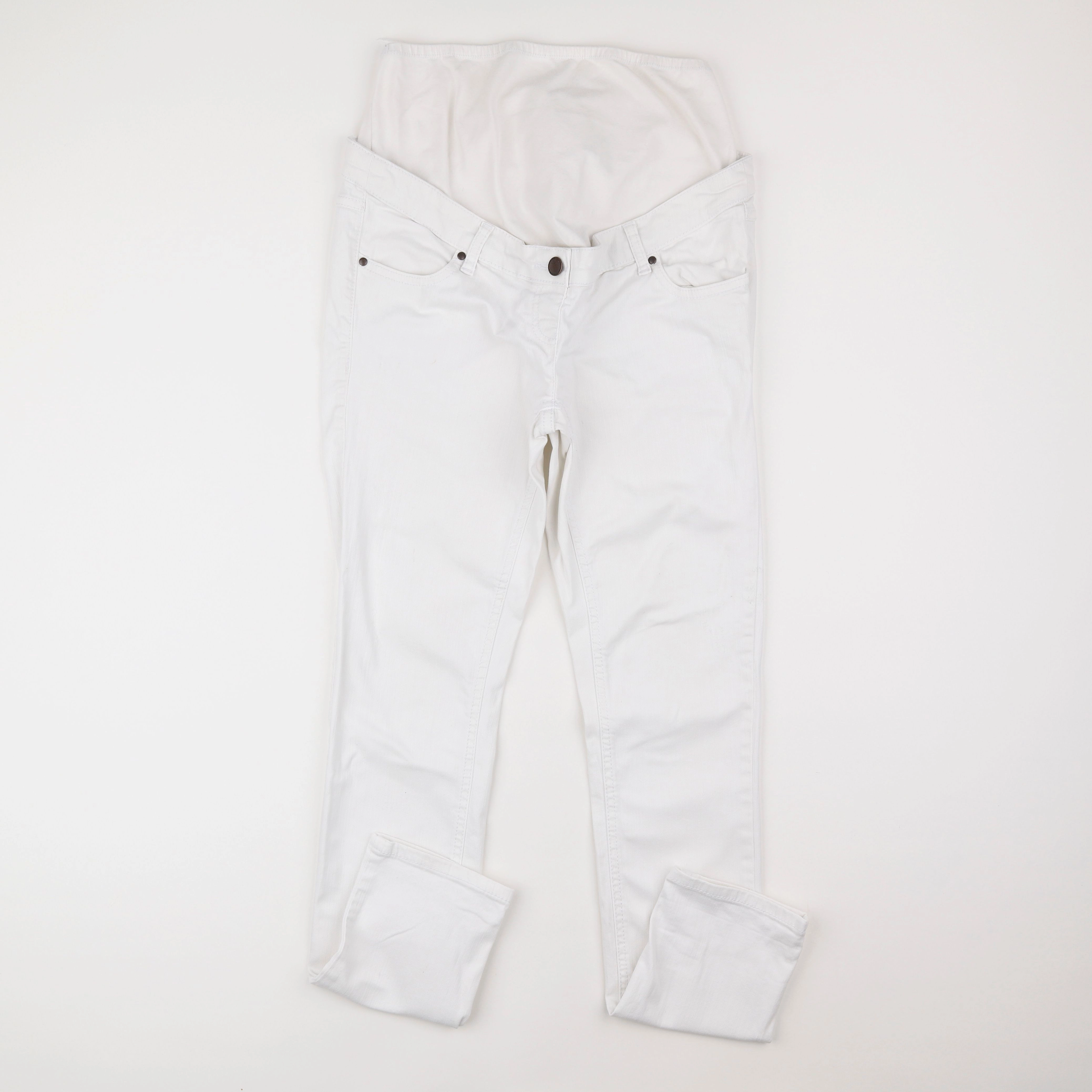 Kiabi - jean grossesse blanc - 38