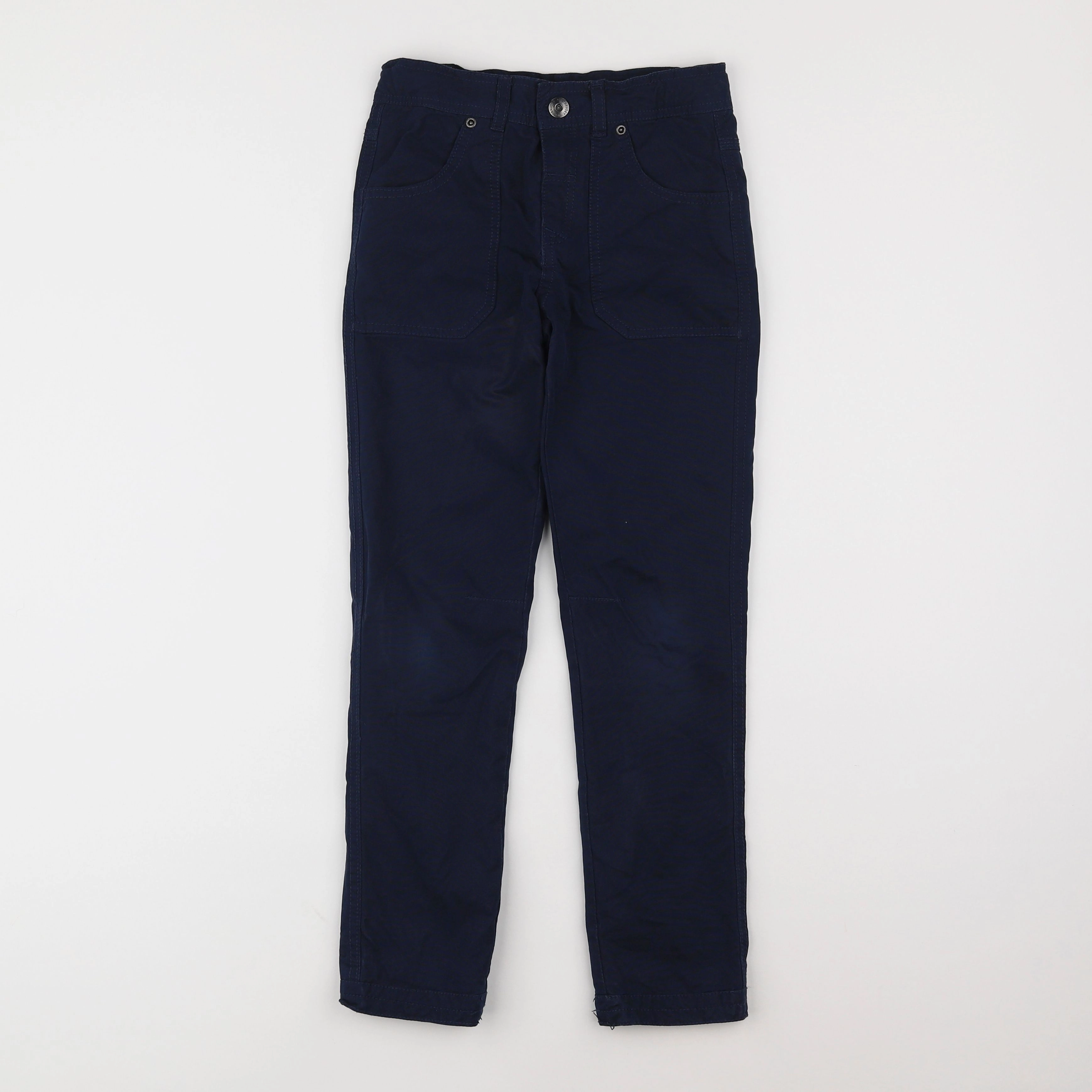 Vertbaudet - pantalon bleu - 8 ans