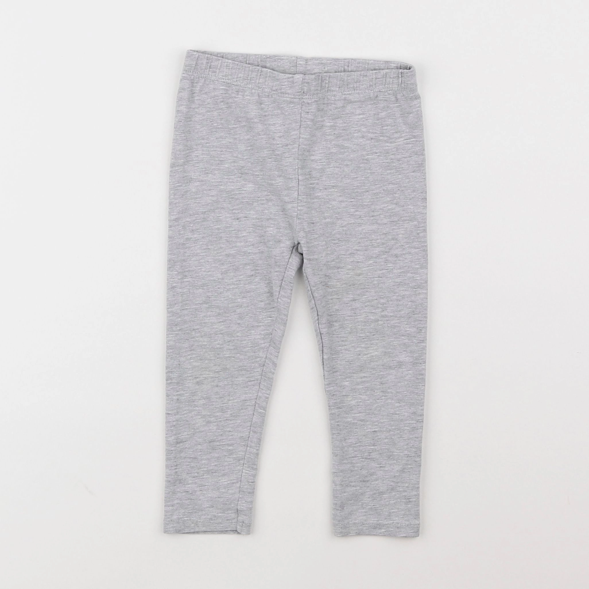 Vertbaudet - legging gris - 2 ans