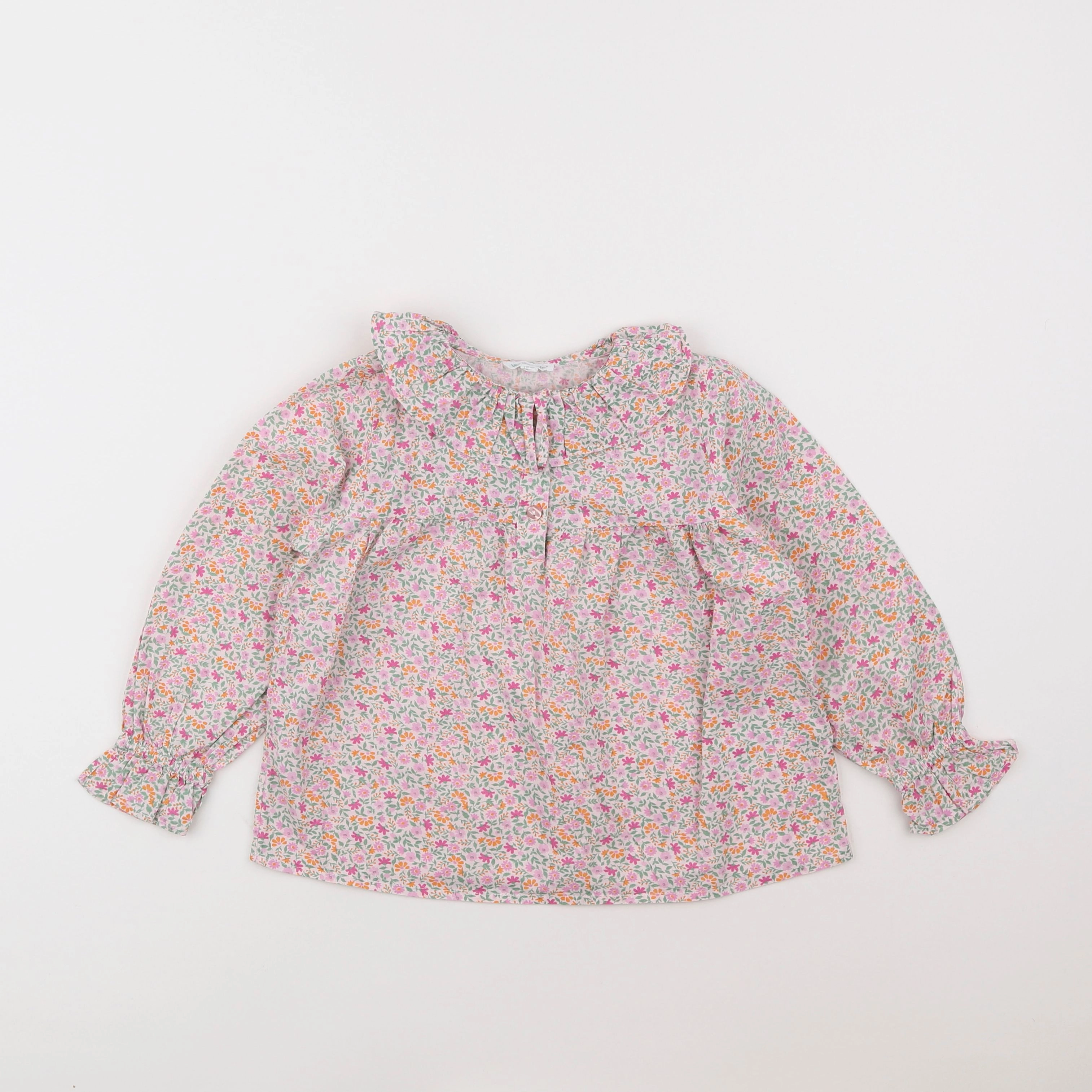 Vertbaudet - blouse multicolore - 6 ans