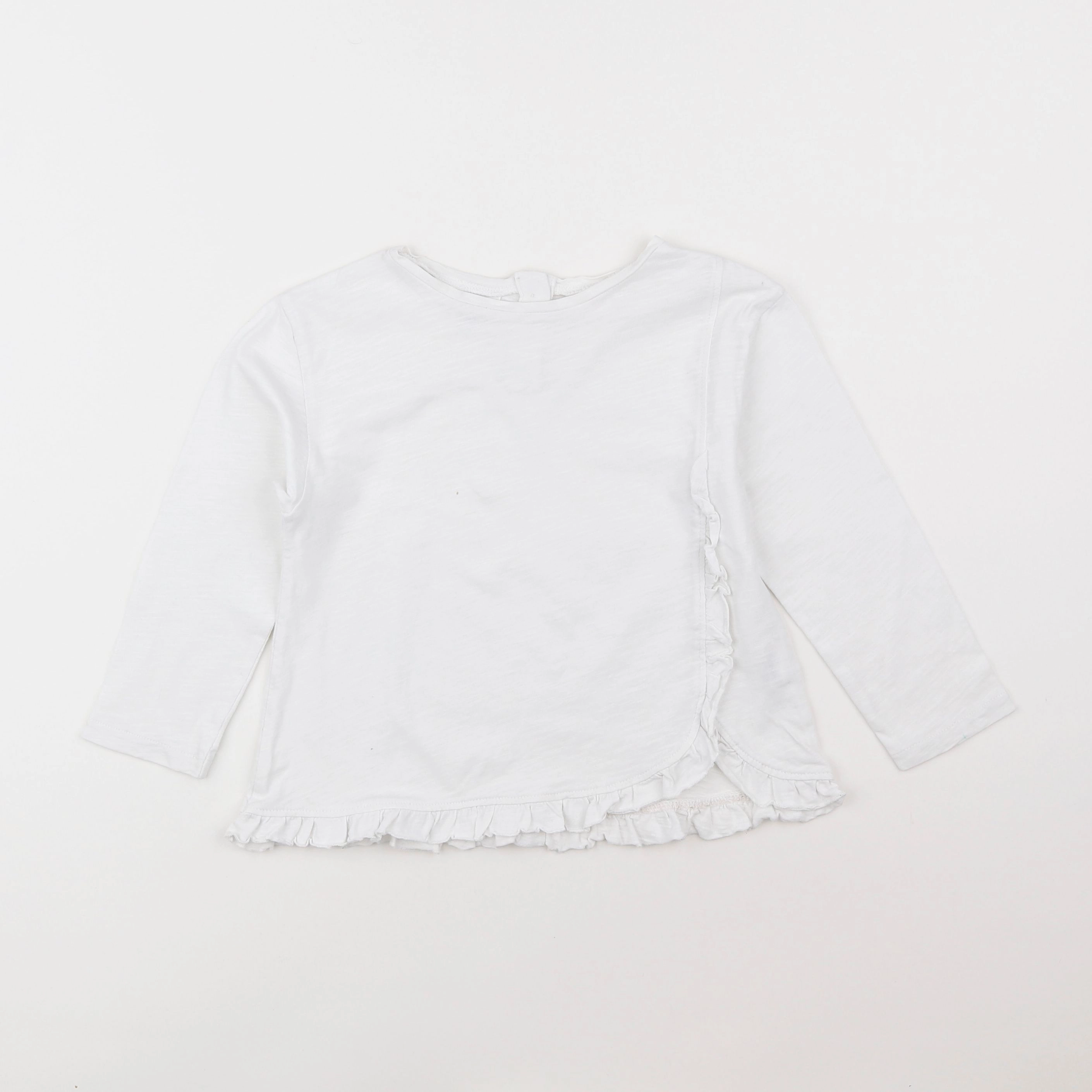 Zara - tee-shirt blanc - 2/3 ans